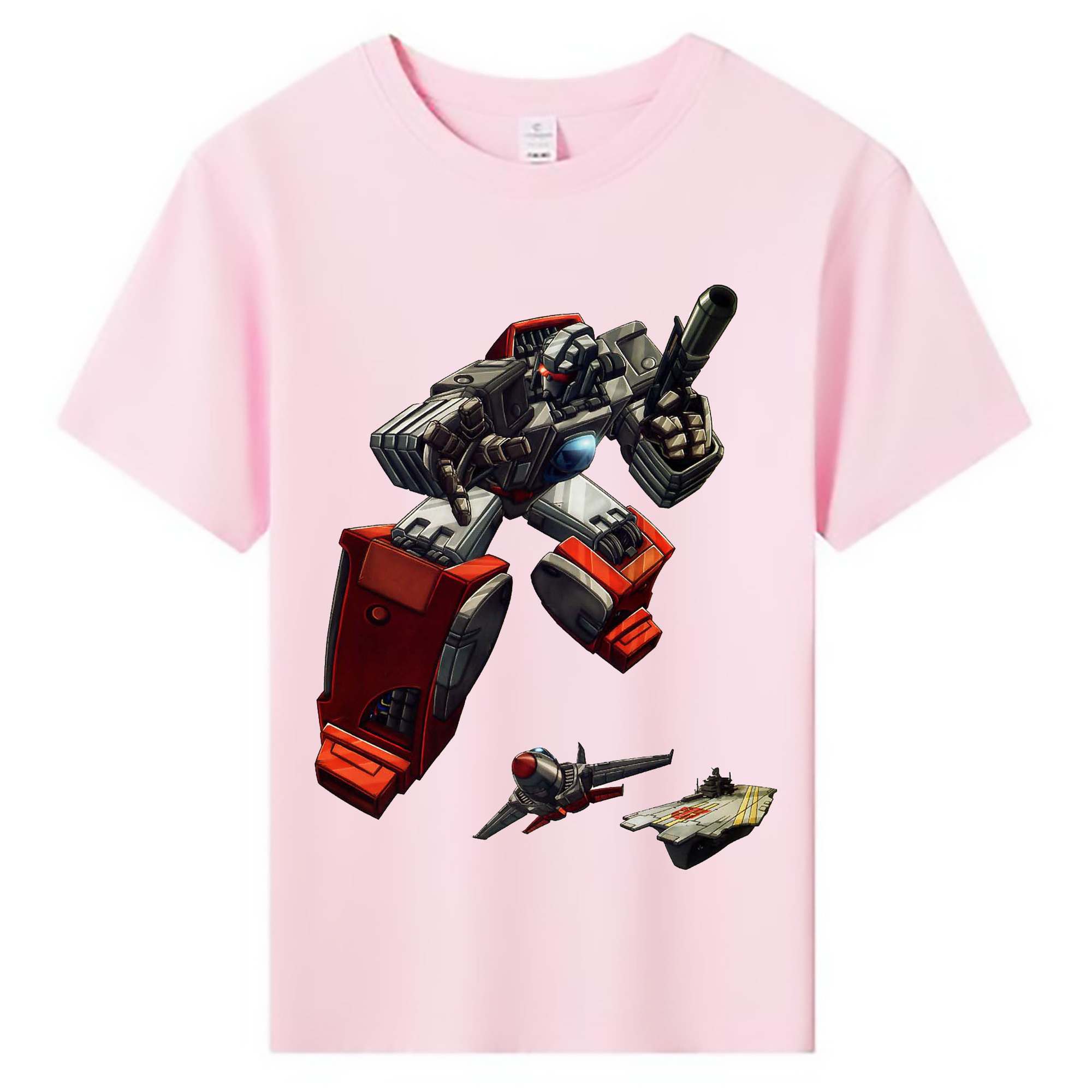 （画像用）  綿100％キッズTシャツ（フロントプリント）