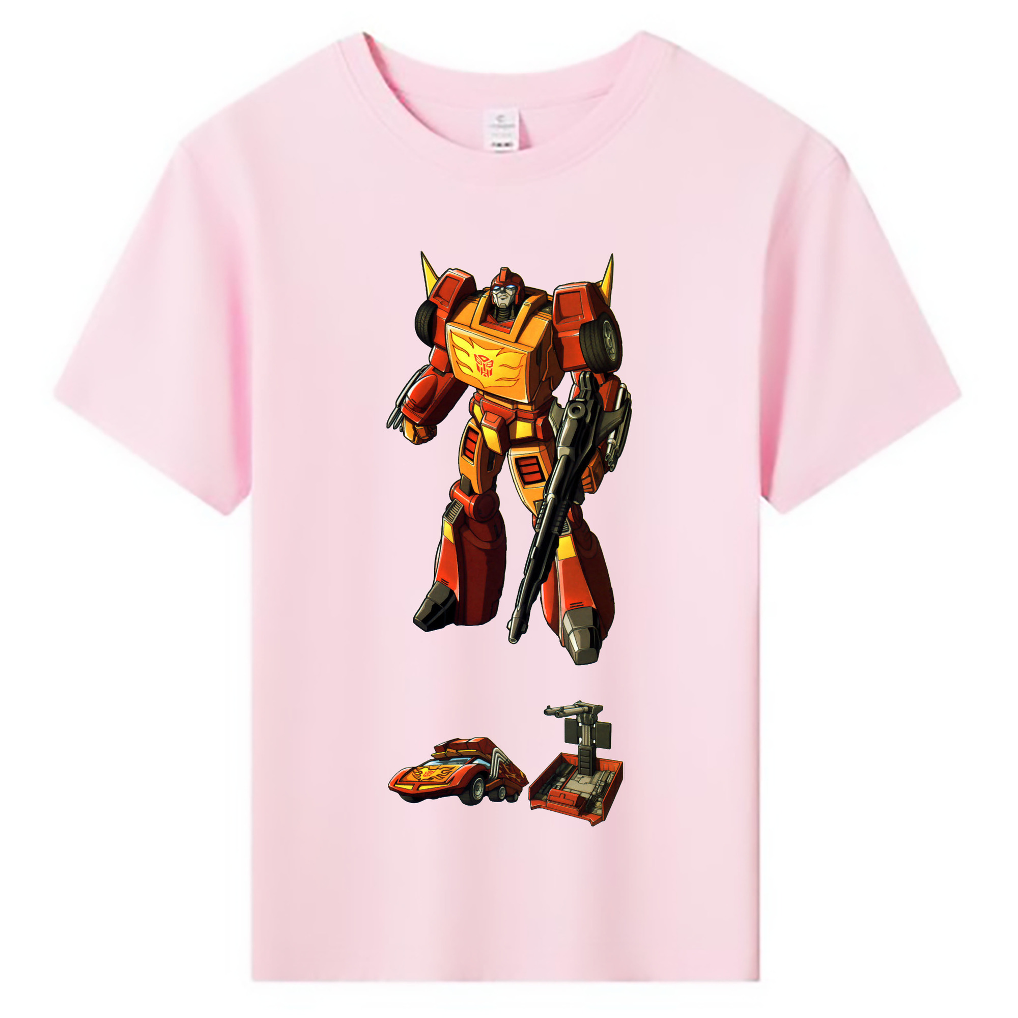 （画像用）  綿100％キッズTシャツ（フロントプリント）