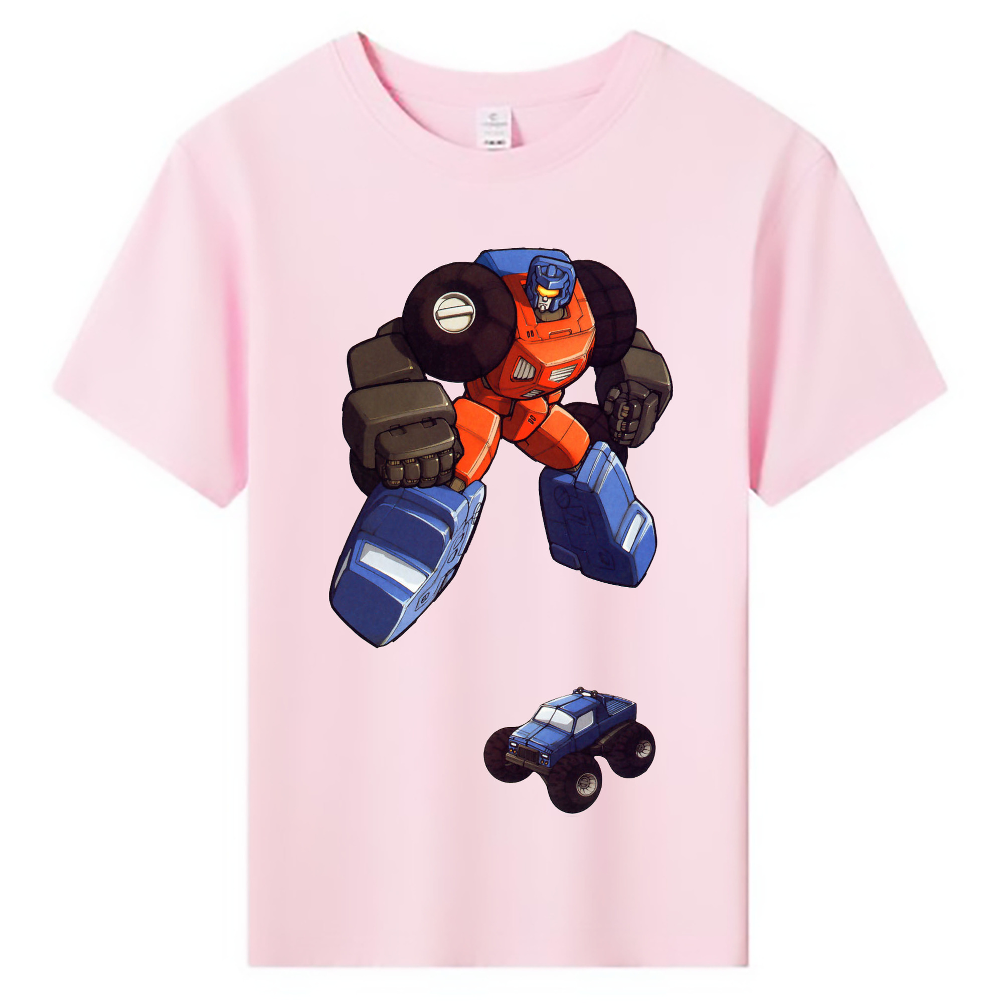 （画像用）  綿100％キッズTシャツ（フロントプリント）
