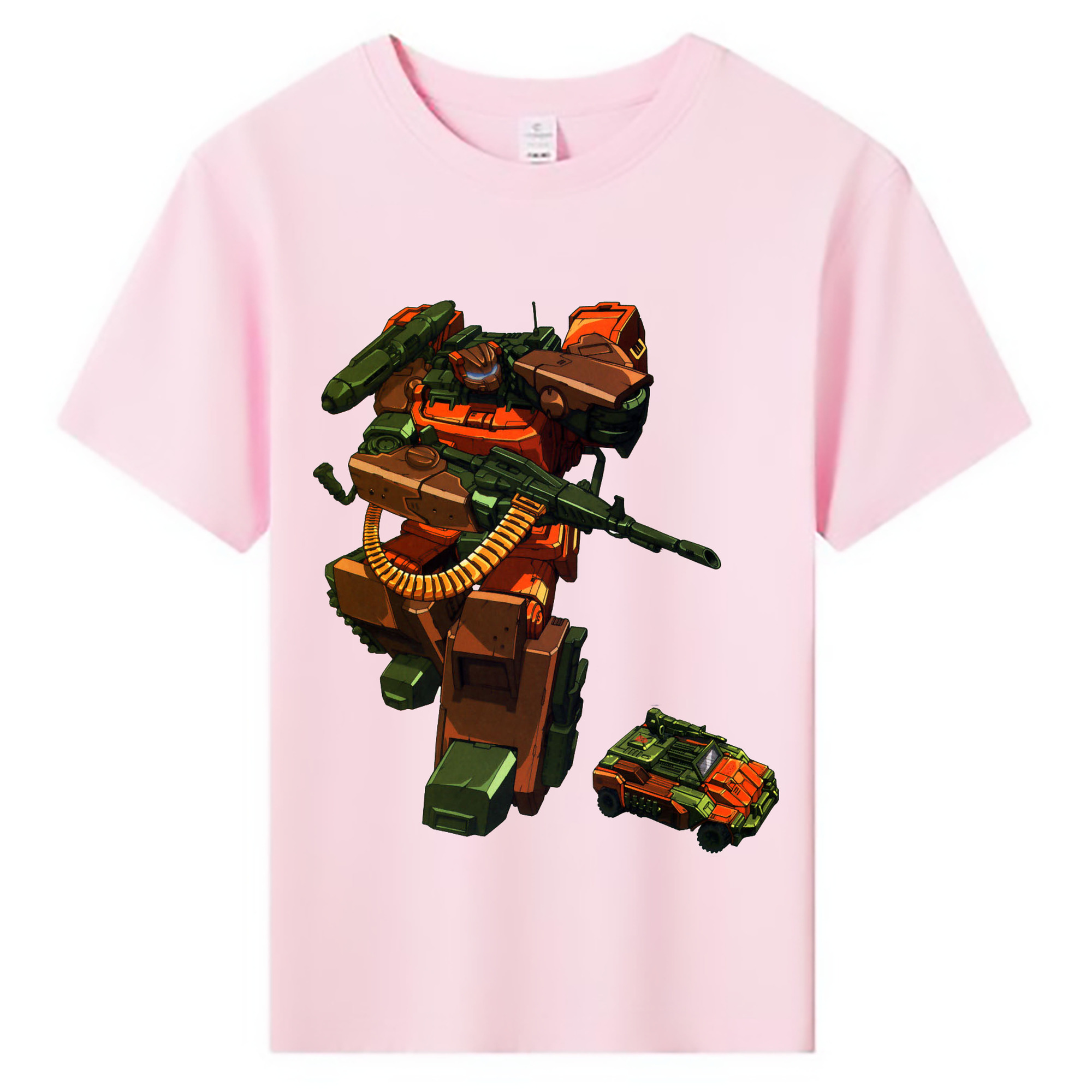 （画像用）  綿100％キッズTシャツ（フロントプリント）