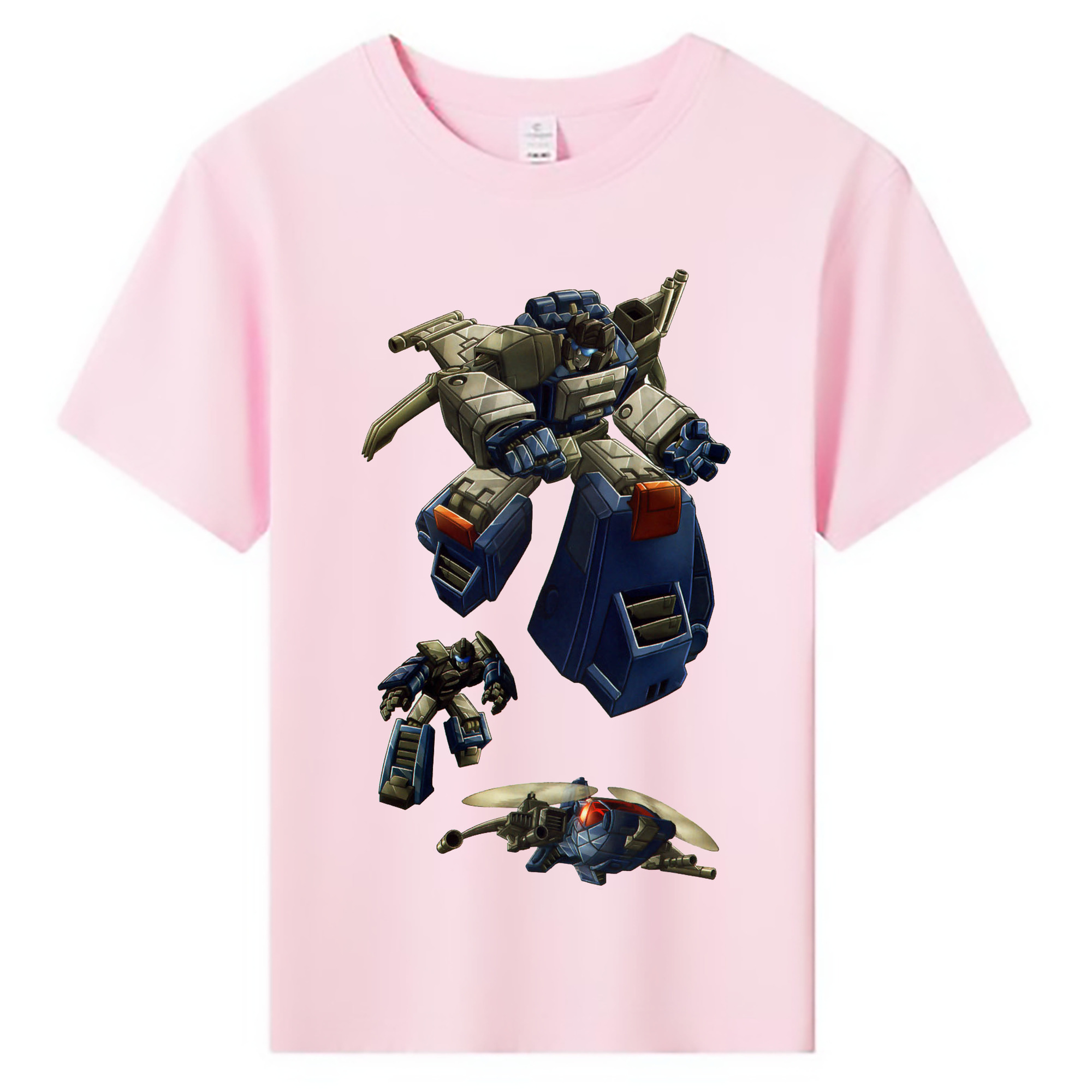 （画像用）  綿100％キッズTシャツ（フロントプリント）
