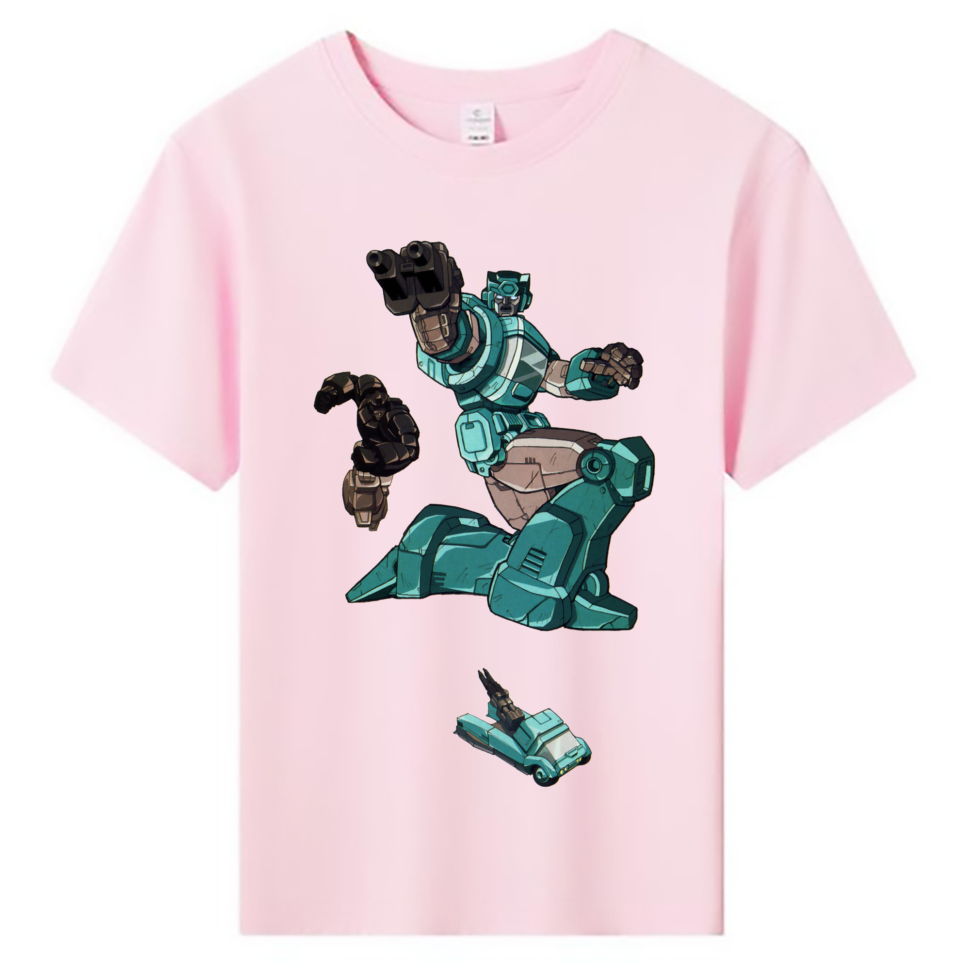 （画像用）  綿100％キッズTシャツ（フロントプリント）