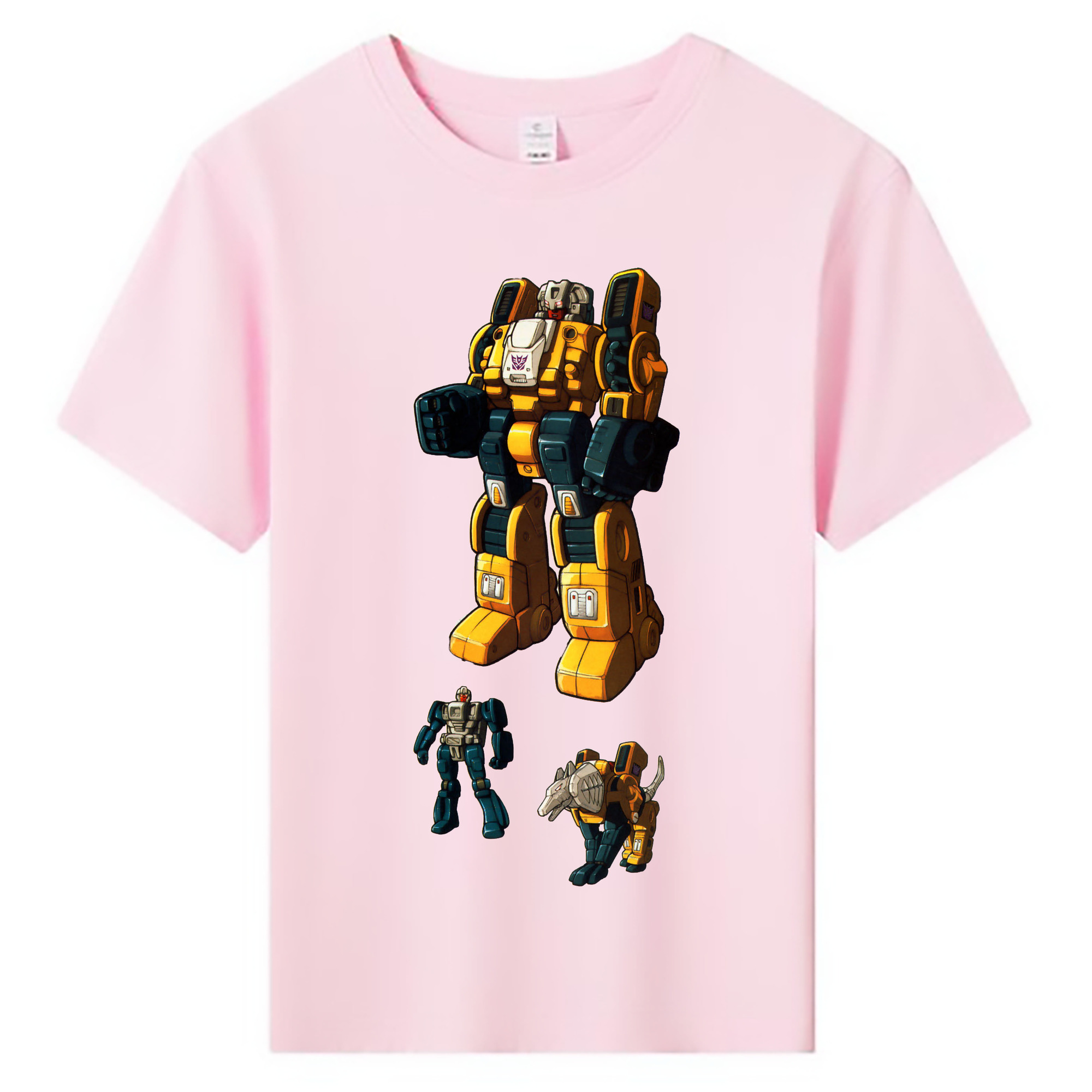 （画像用）  綿100％キッズTシャツ（フロントプリント）