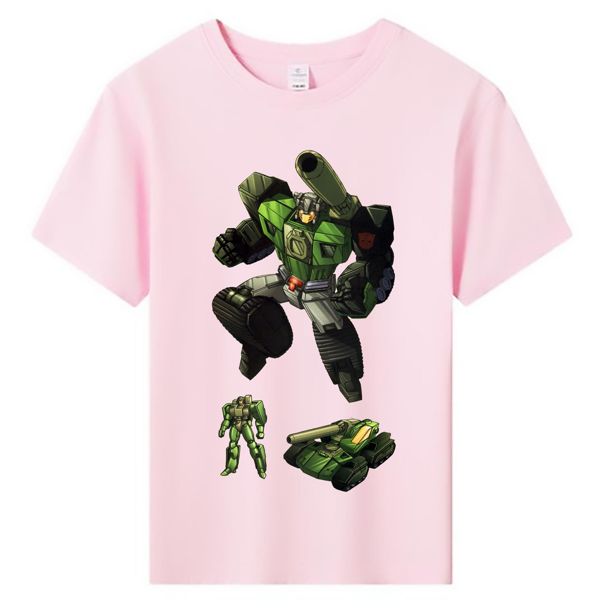 （画像用）  綿100％キッズTシャツ（フロントプリント）
