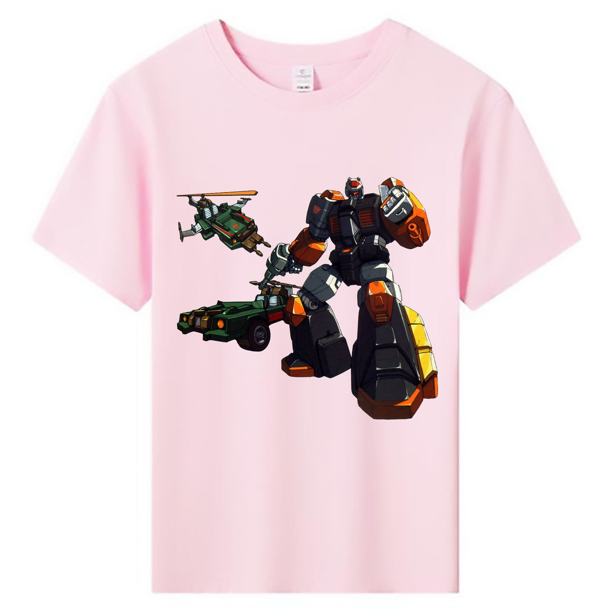 （画像用）  綿100％キッズTシャツ（フロントプリント）