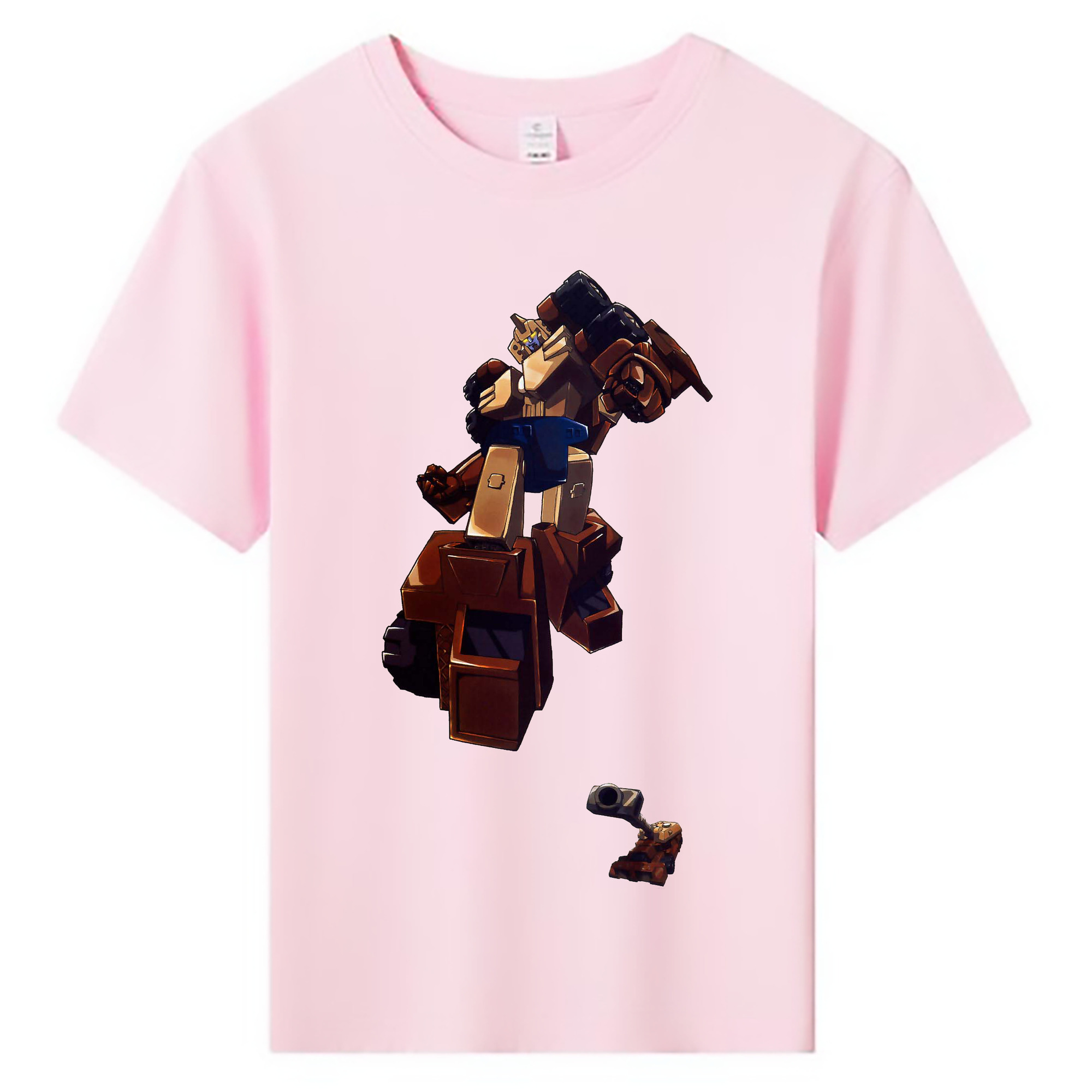 （画像用）  綿100％キッズTシャツ（フロントプリント）