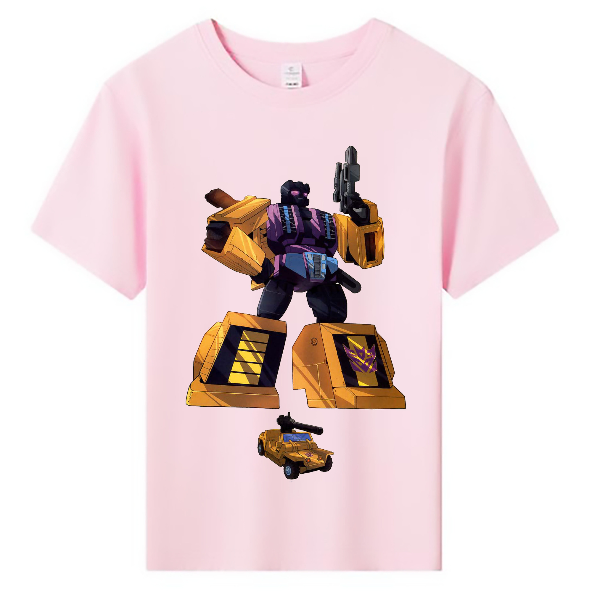 （画像用）  綿100％キッズTシャツ（フロントプリント）