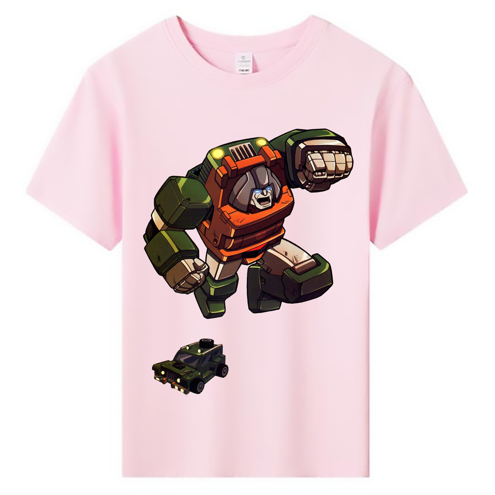 （画像用）  綿100％キッズTシャツ（フロントプリント）