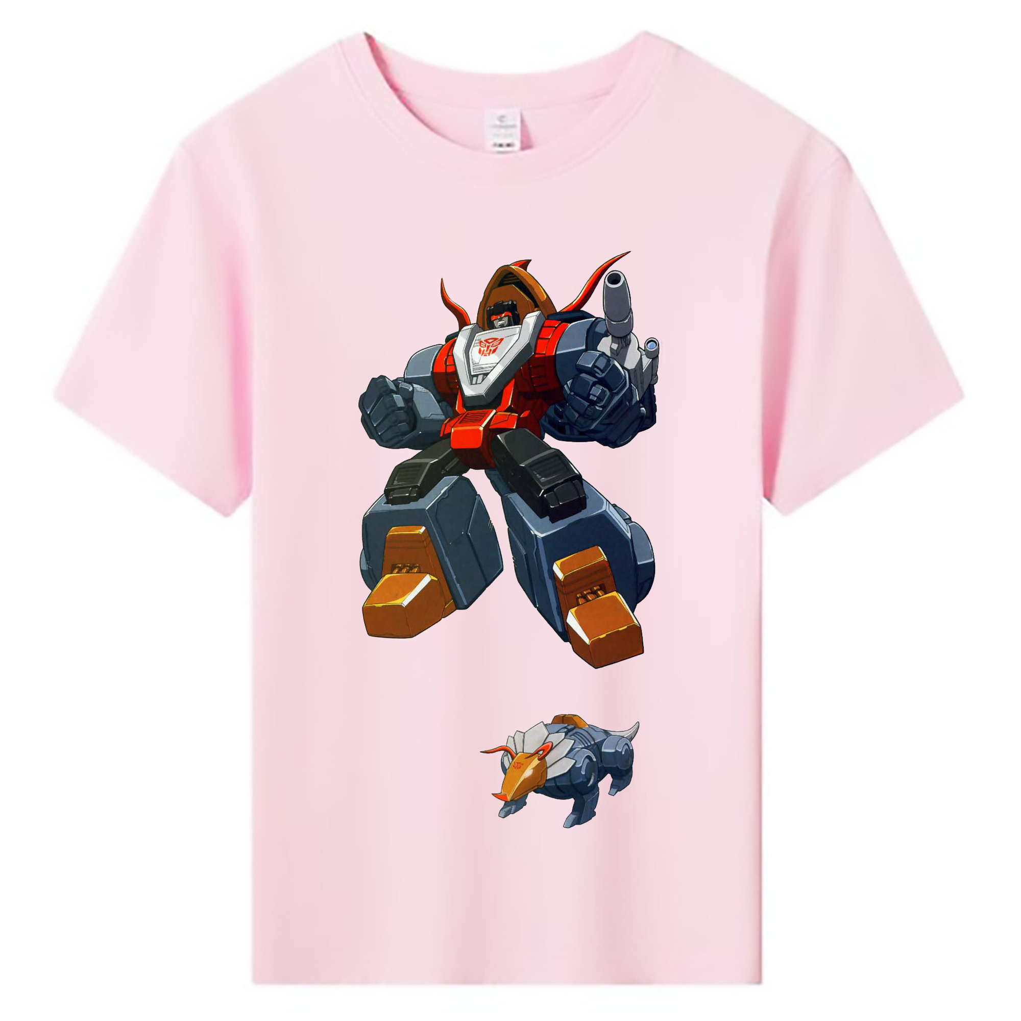 （画像用）  綿100％キッズTシャツ（フロントプリント）
