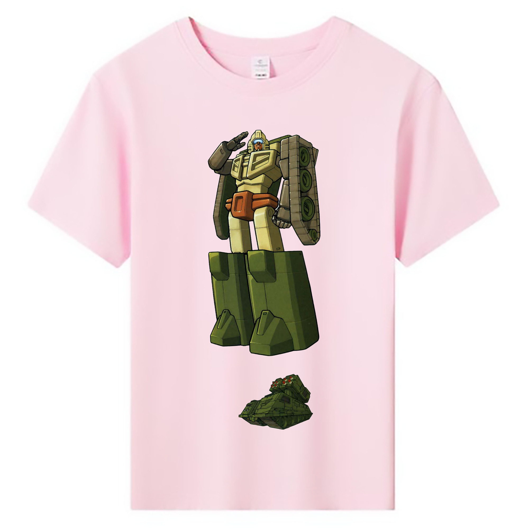 （画像用）  綿100％キッズTシャツ（フロントプリント）