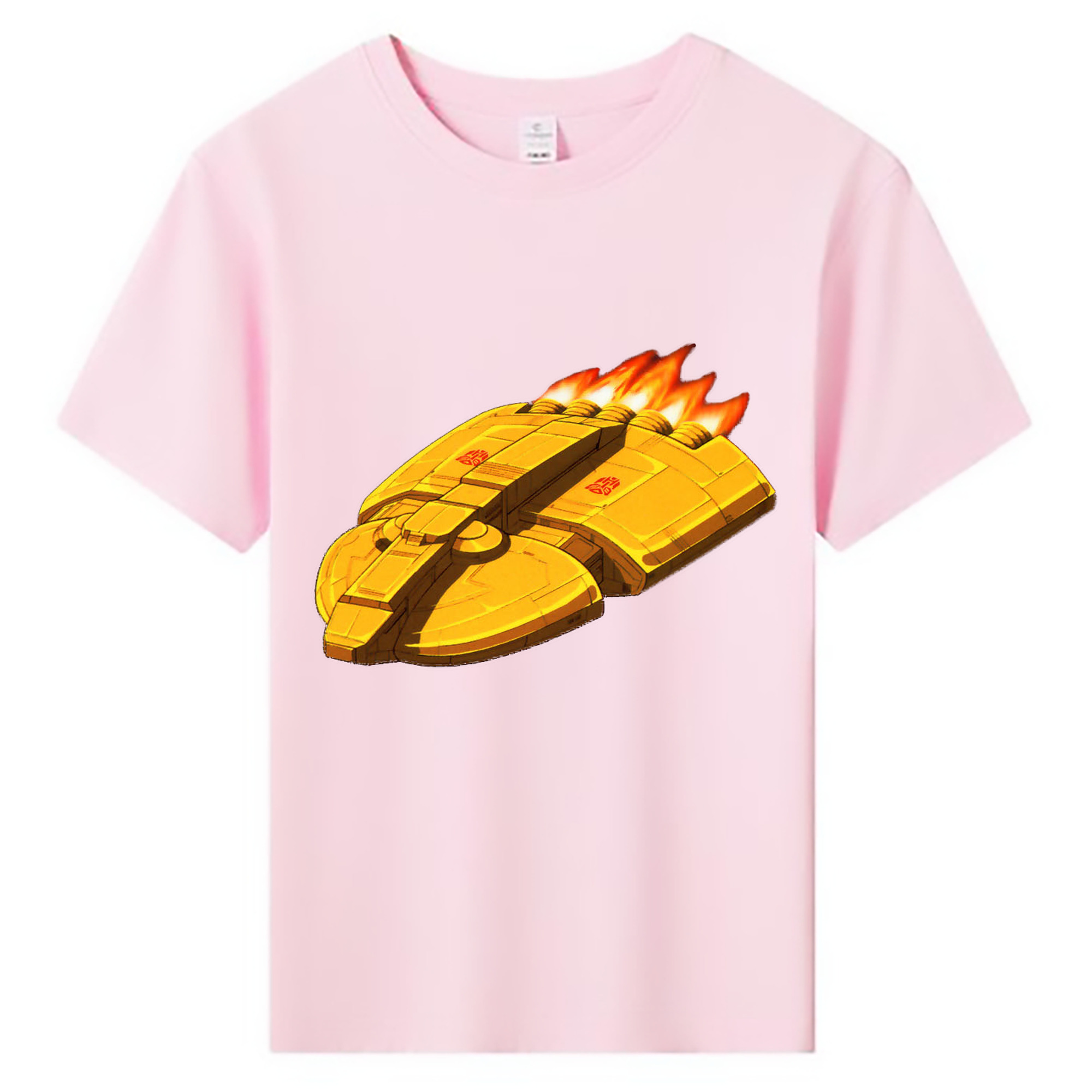 （画像用）  綿100％キッズTシャツ（フロントプリント）