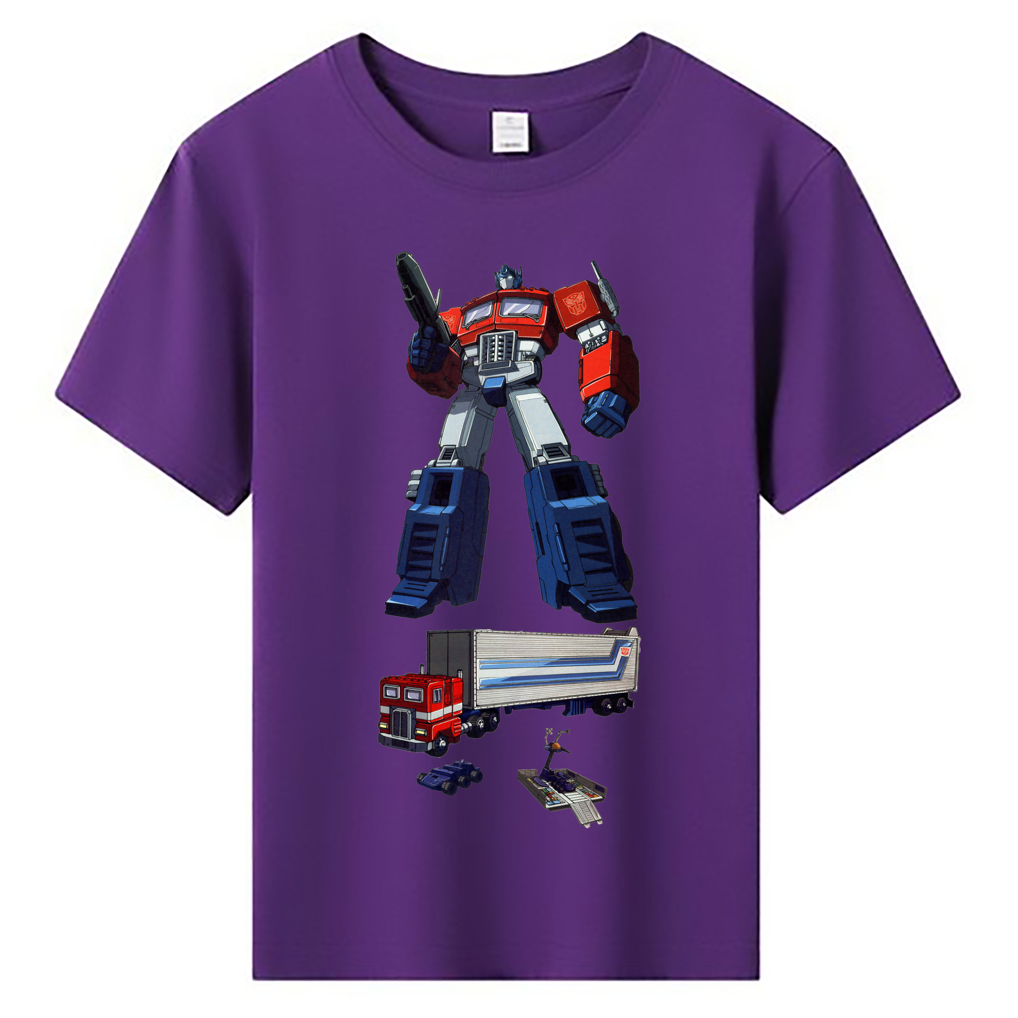 （画像用）  綿100％キッズTシャツ（フロントプリント）