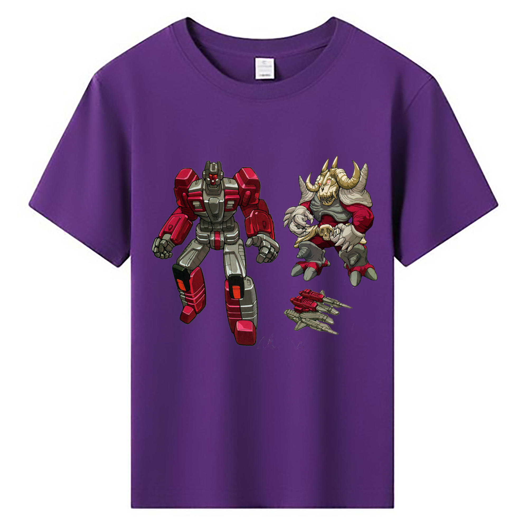 （画像用）  綿100％キッズTシャツ（フロントプリント）