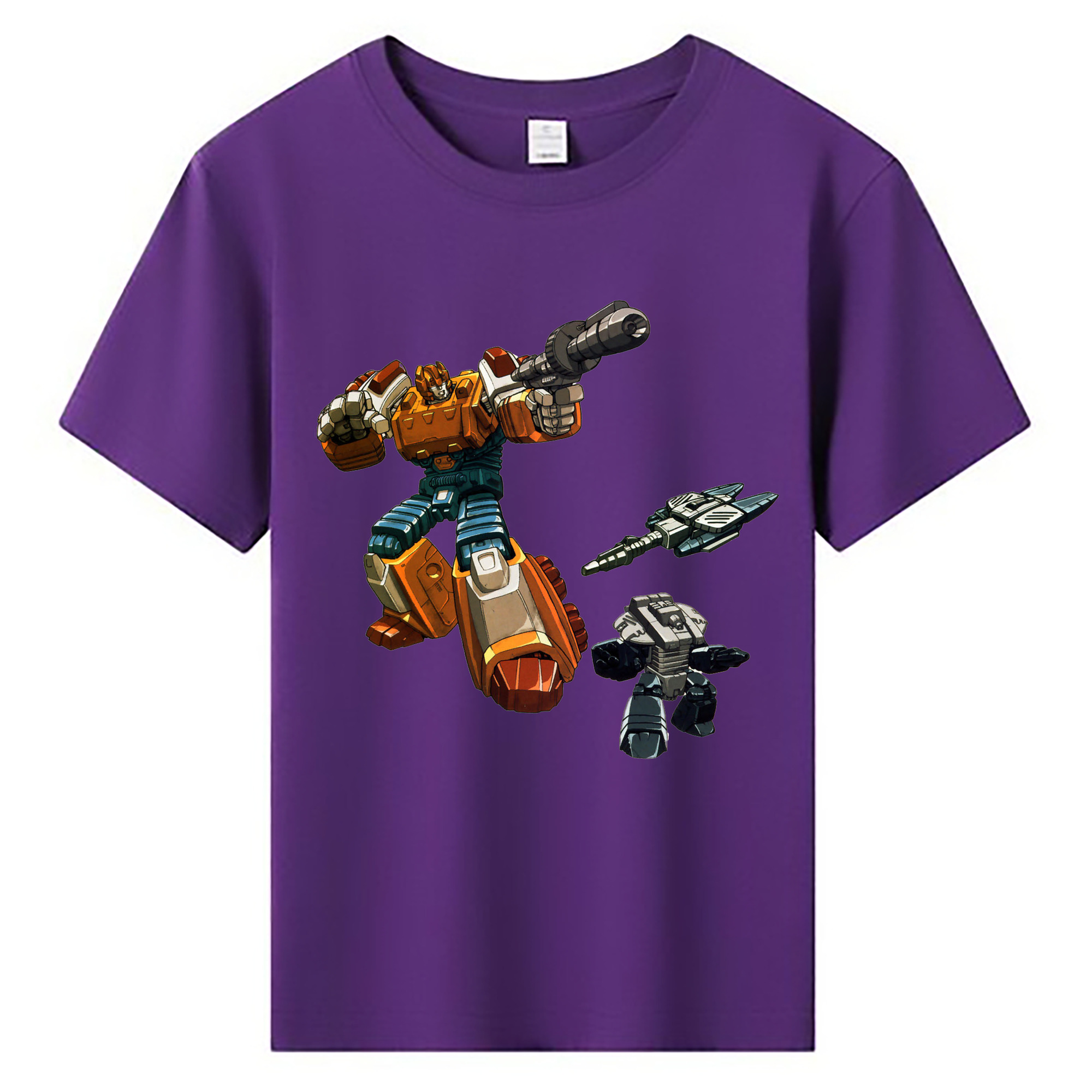 （画像用）  綿100％キッズTシャツ（フロントプリント）