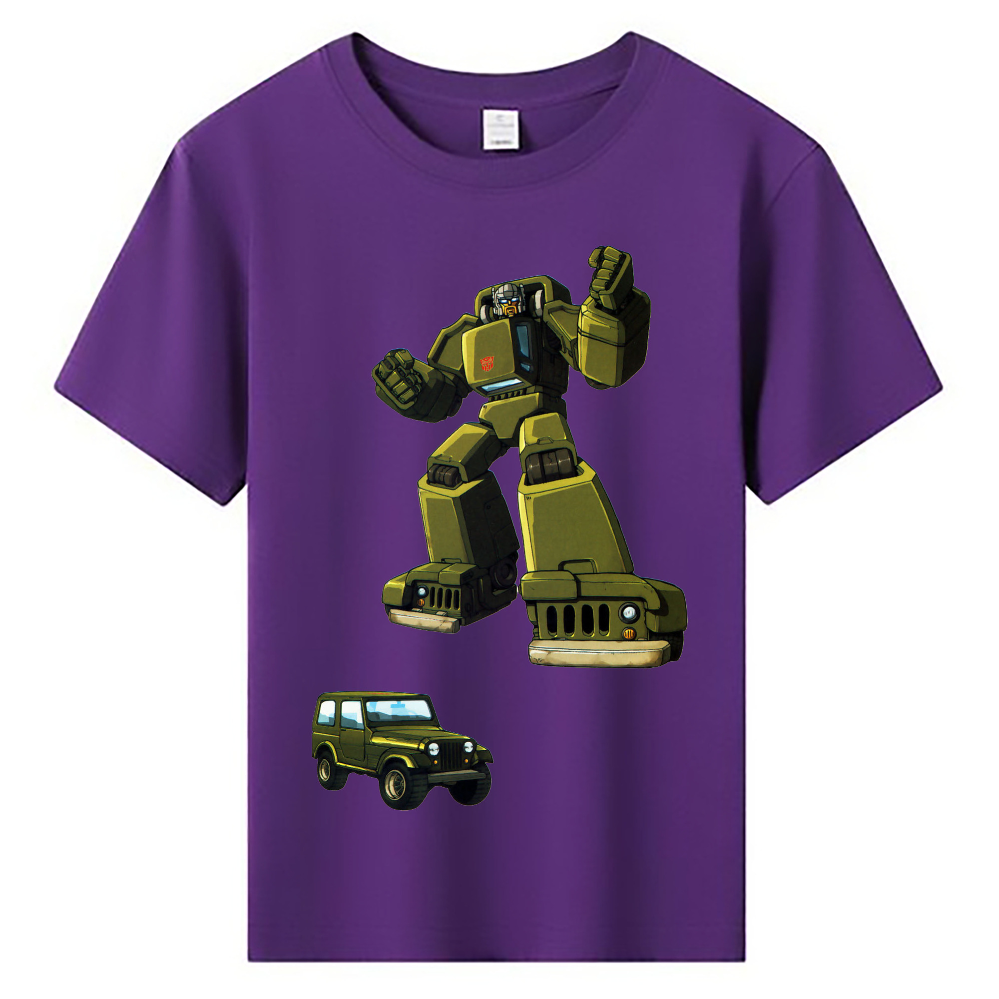 （画像用）  綿100％キッズTシャツ（フロントプリント）