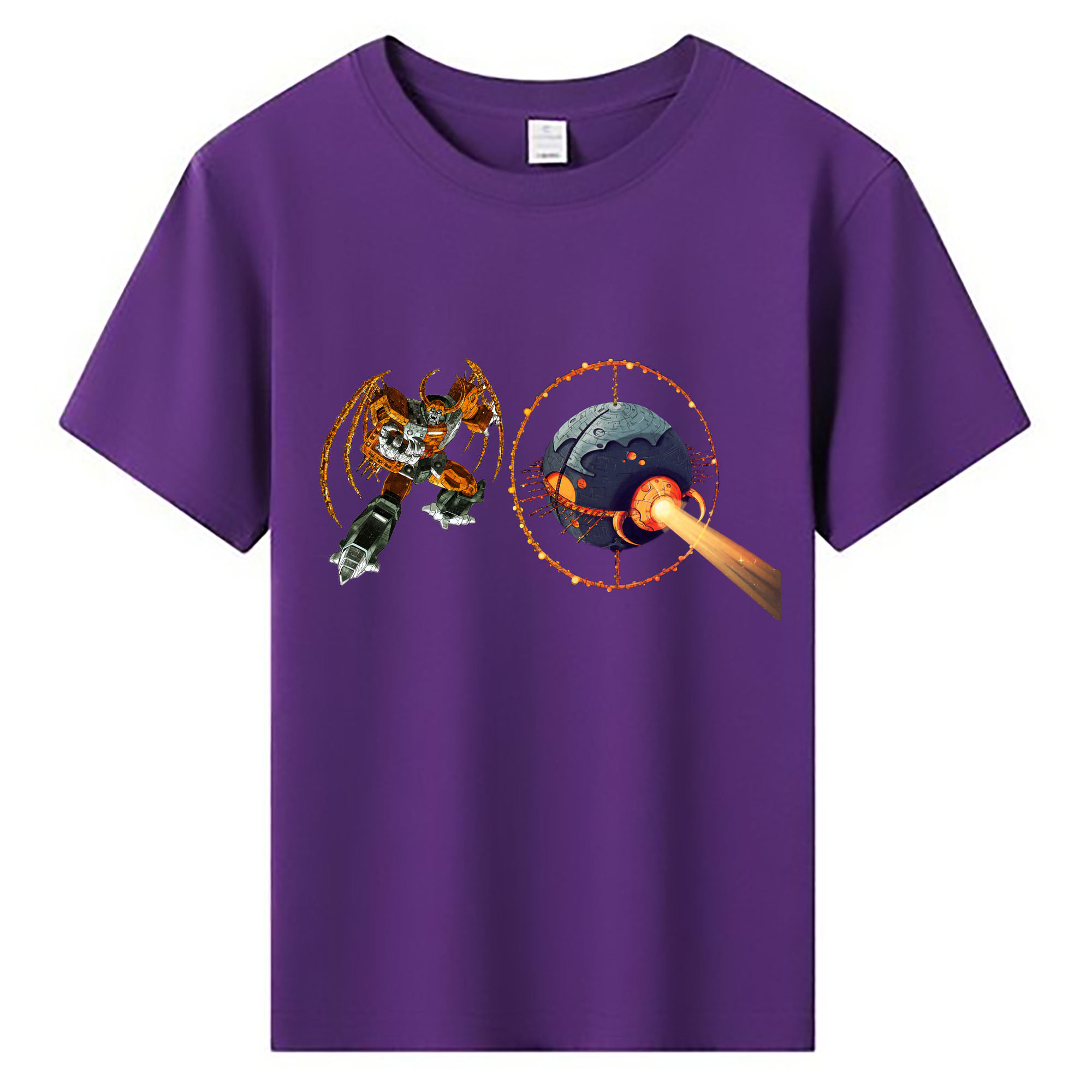 （画像用）  綿100％キッズTシャツ（フロントプリント）