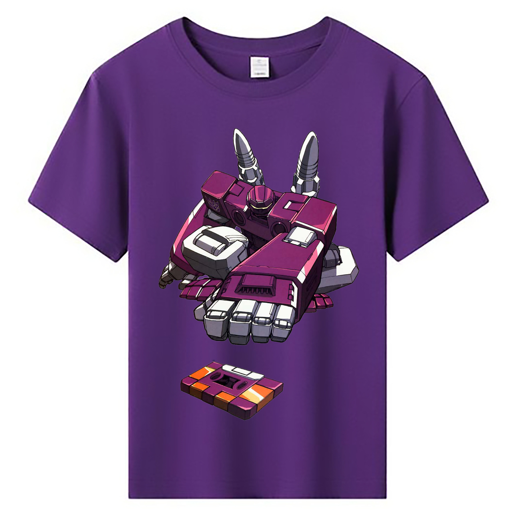 （画像用）  綿100％キッズTシャツ（フロントプリント）