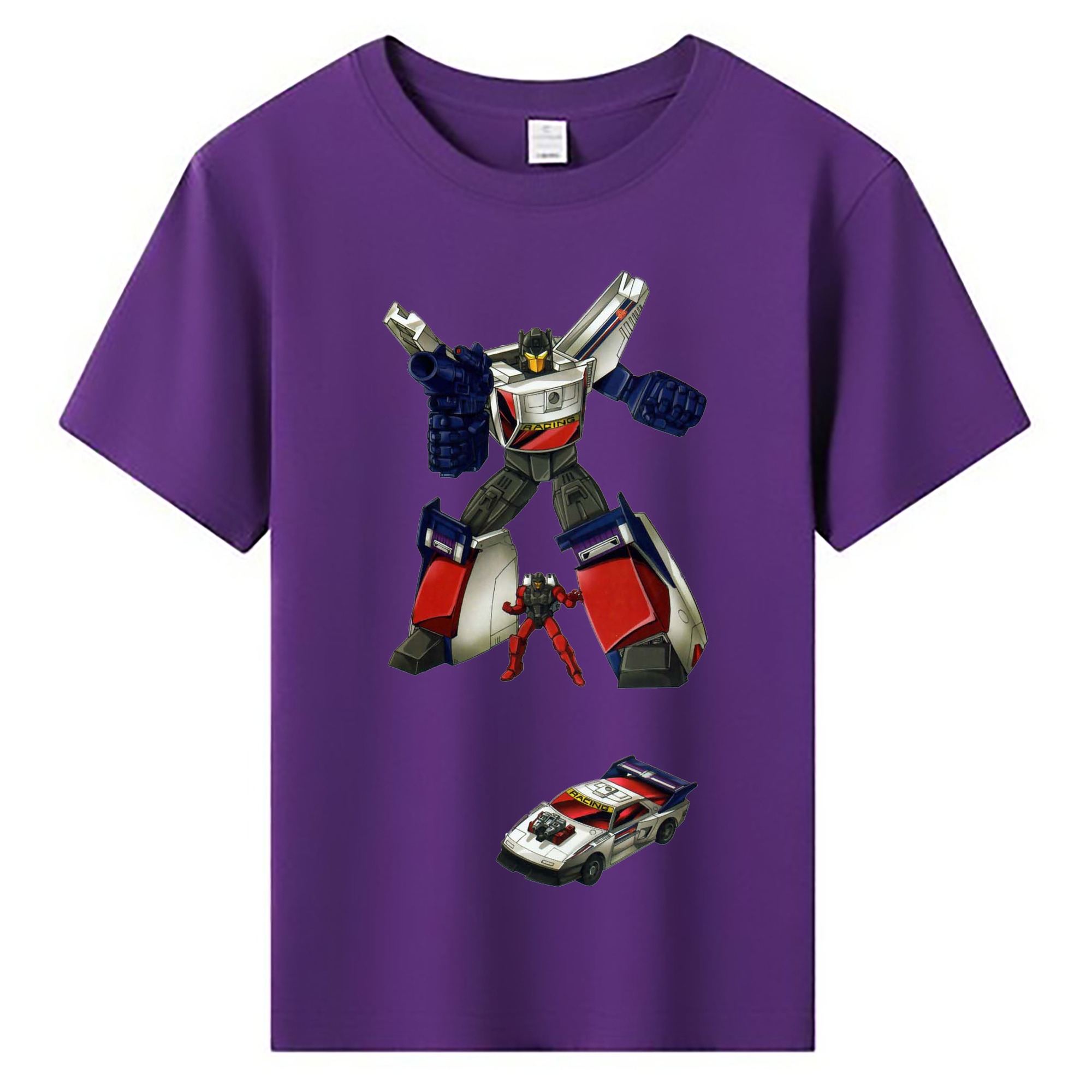 （画像用）  綿100％キッズTシャツ（フロントプリント）