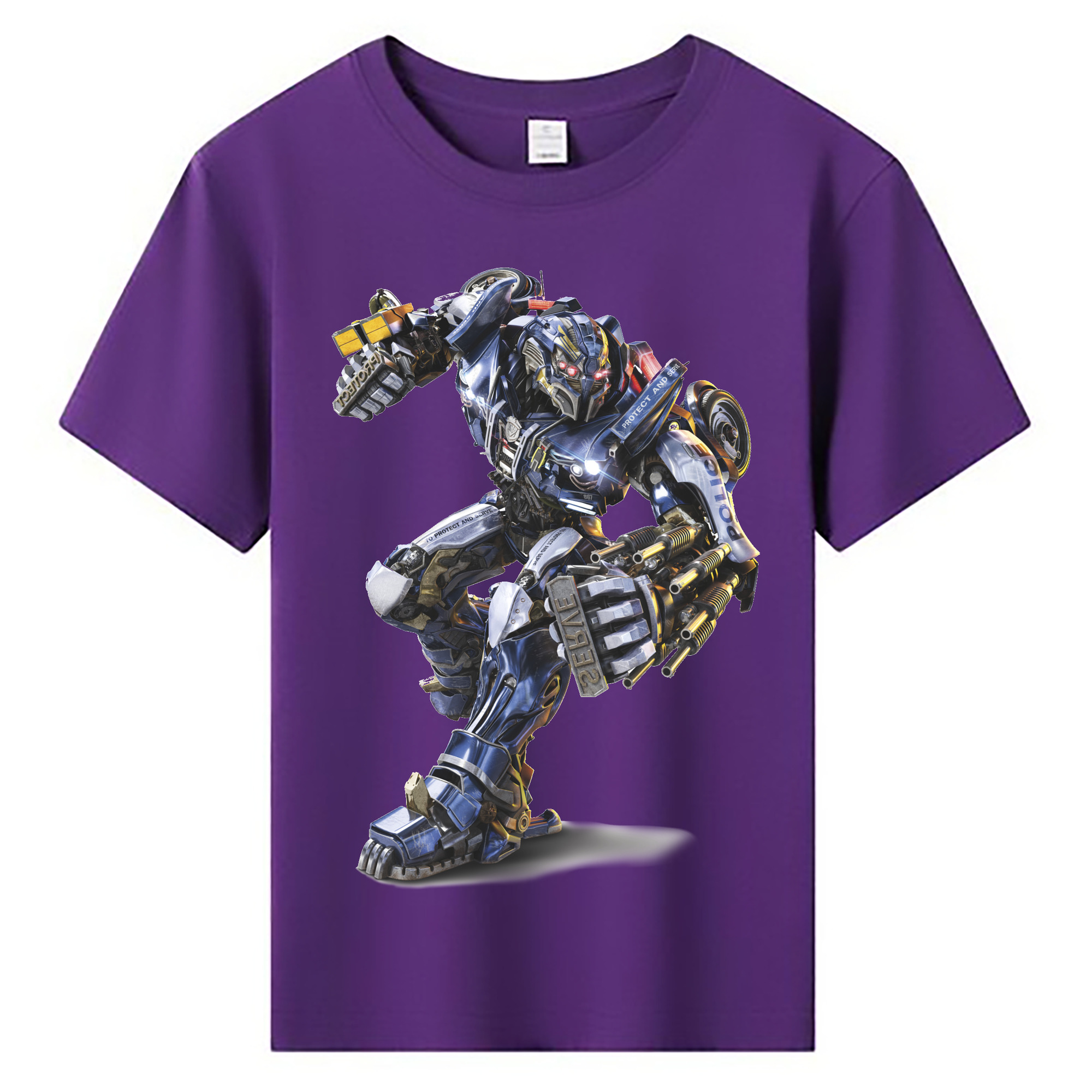 （画像用）  綿100％キッズTシャツ（フロントプリント）