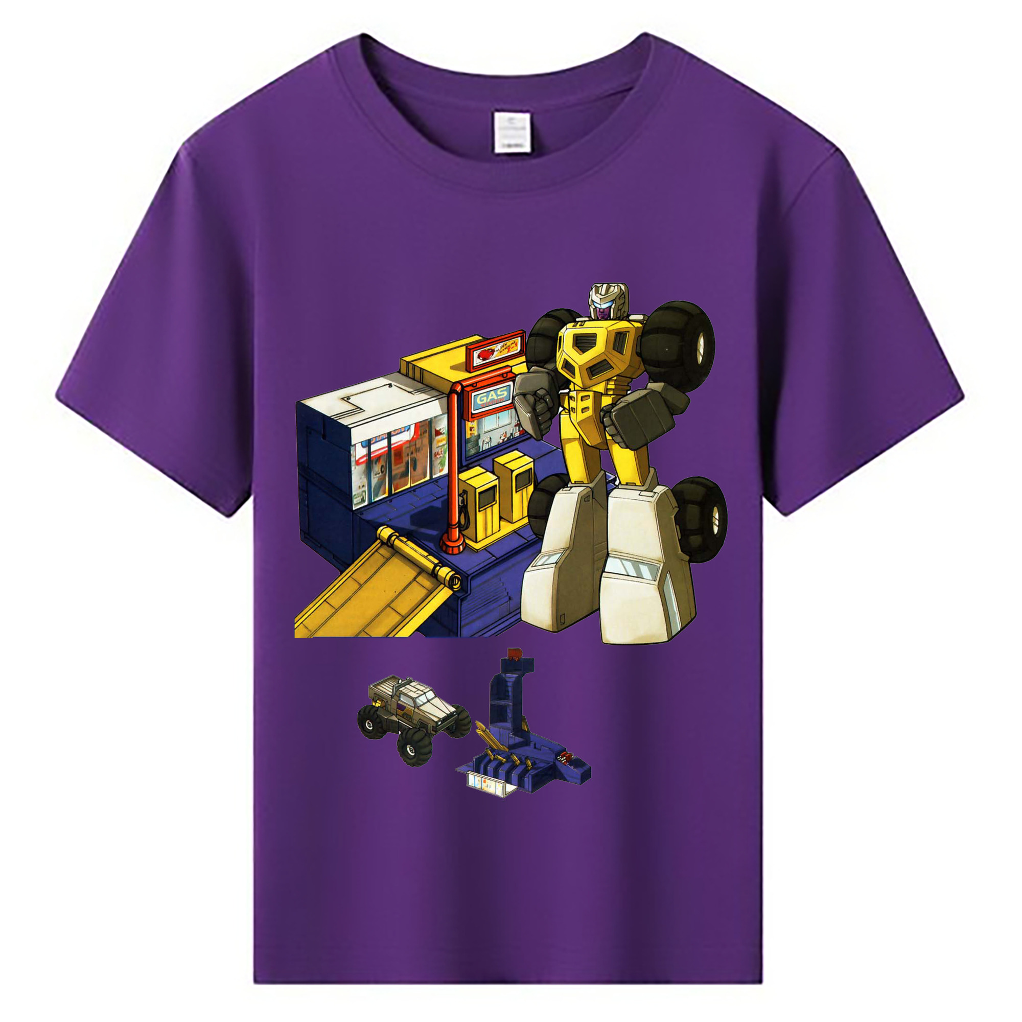（画像用）  綿100％キッズTシャツ（フロントプリント）