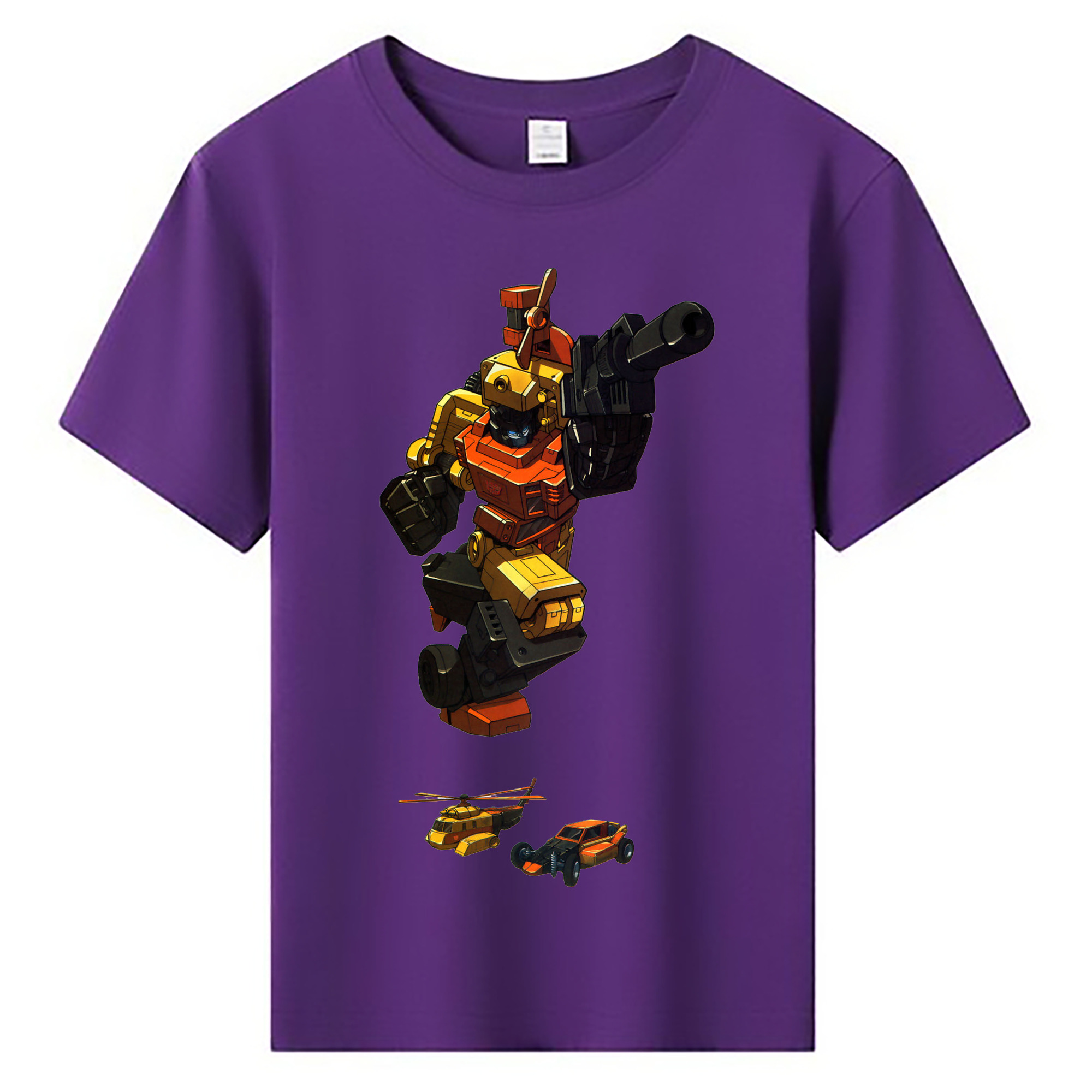 （画像用）  綿100％キッズTシャツ（フロントプリント）
