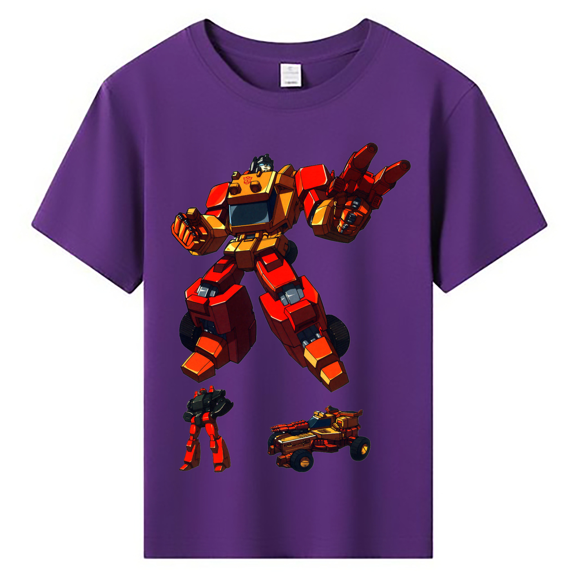 （画像用）  綿100％キッズTシャツ（フロントプリント）