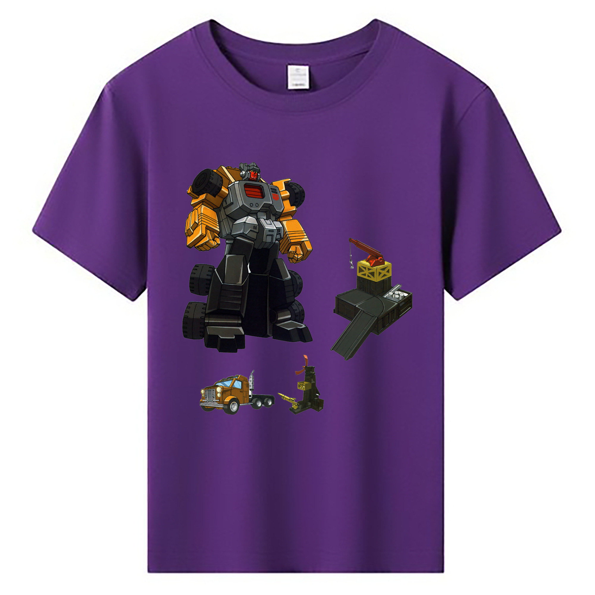 （画像用）  綿100％キッズTシャツ（フロントプリント）