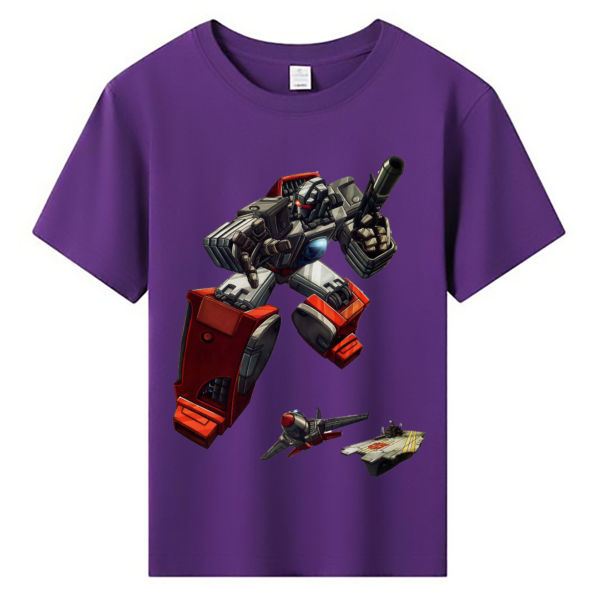 （画像用）  綿100％キッズTシャツ（フロントプリント）