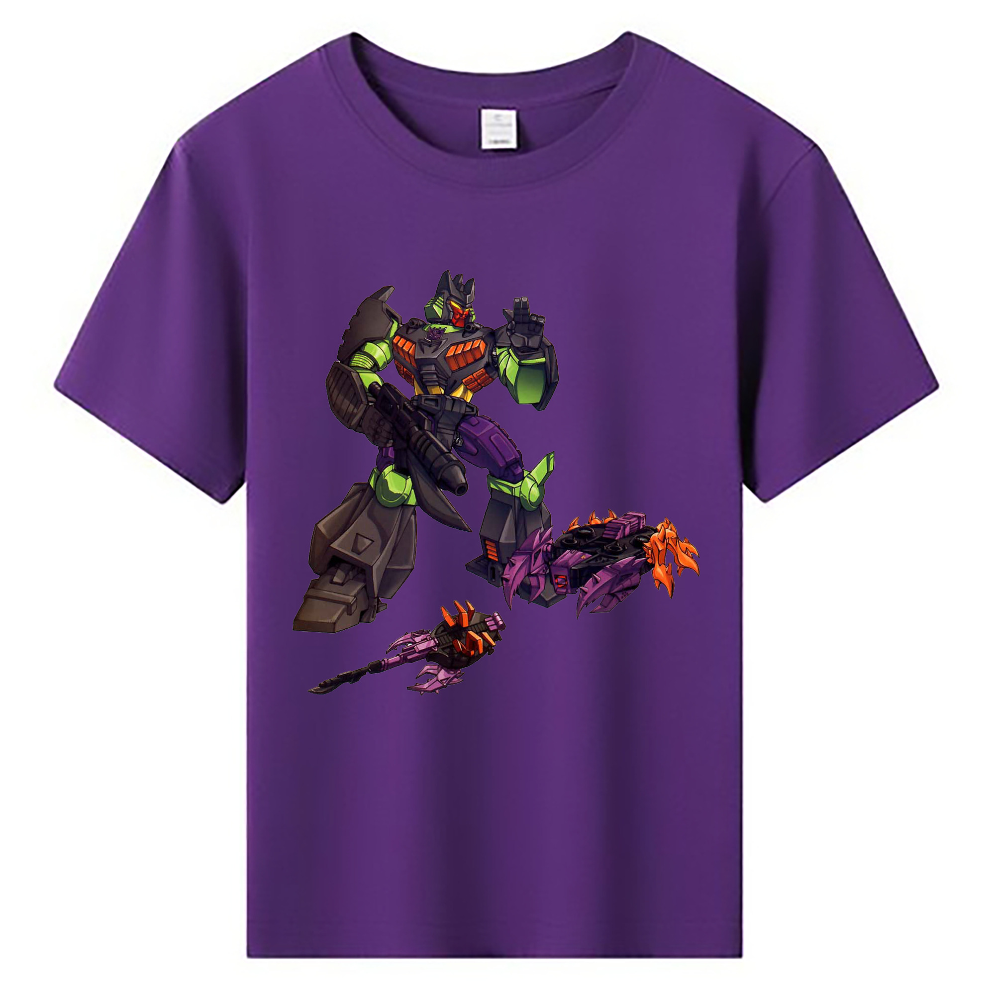 （画像用）  綿100％キッズTシャツ（フロントプリント）