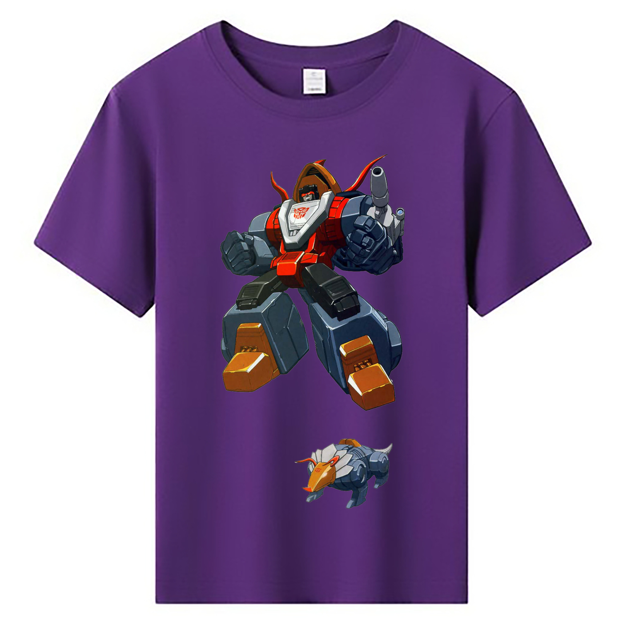 （画像用）  綿100％キッズTシャツ（フロントプリント）