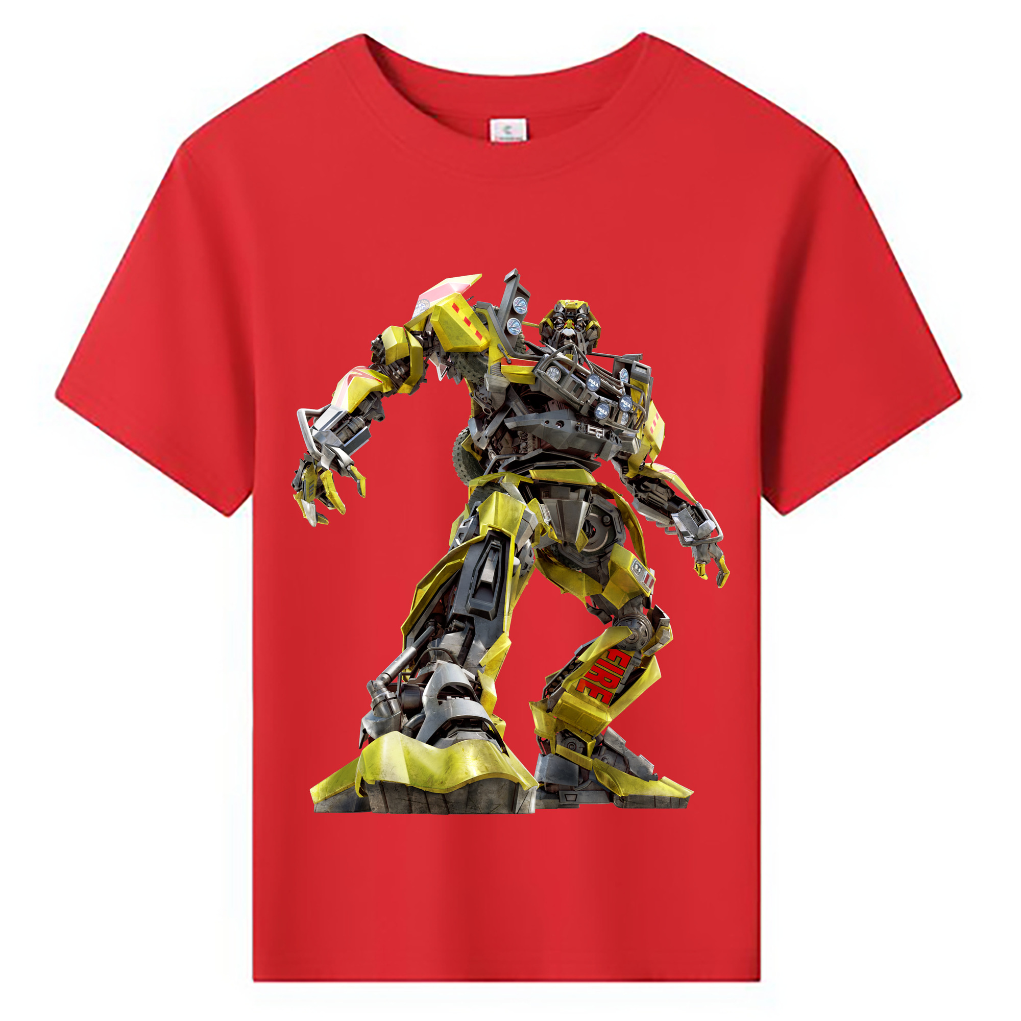 （画像用）  綿100％キッズTシャツ（フロントプリント）
