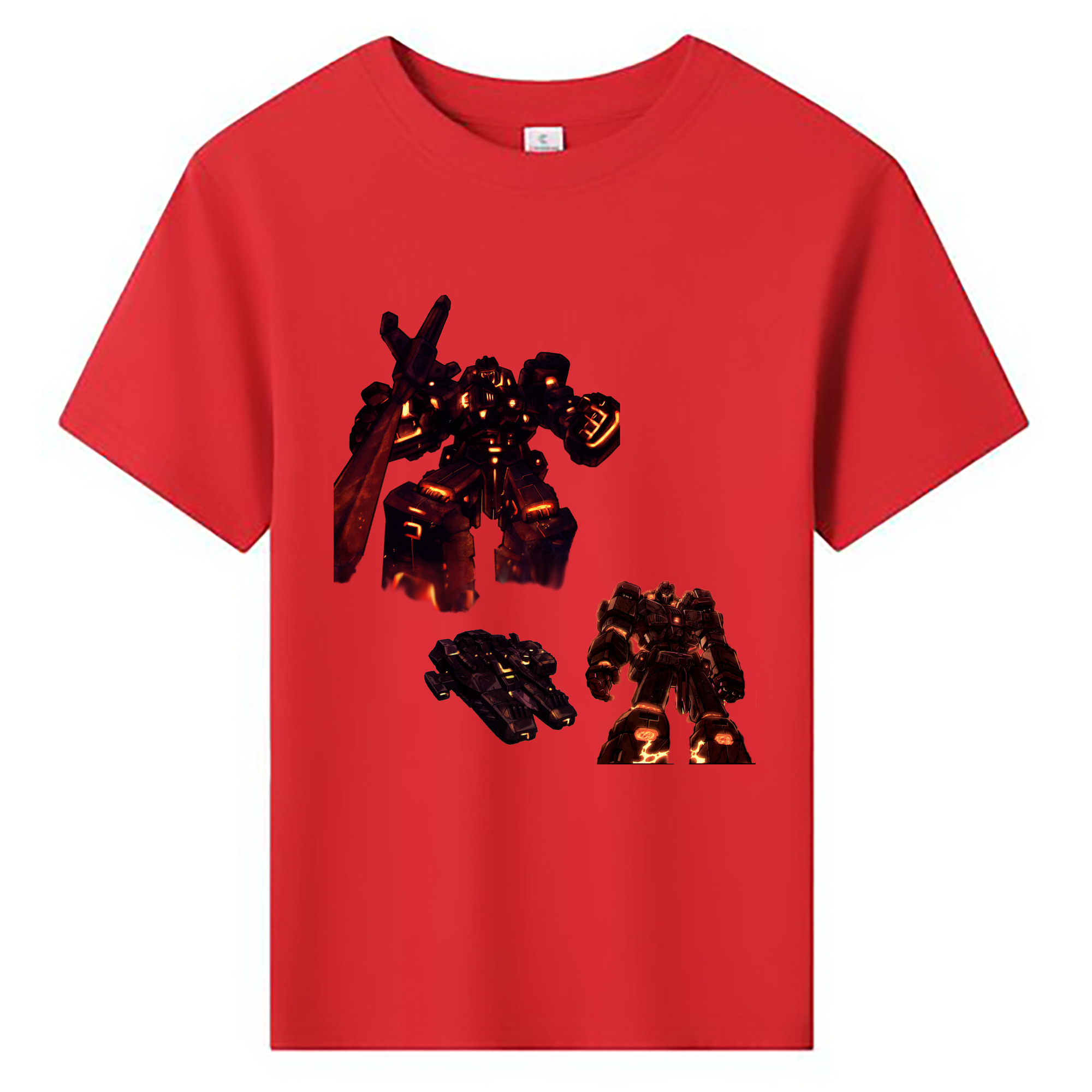 （画像用）  綿100％キッズTシャツ（フロントプリント）