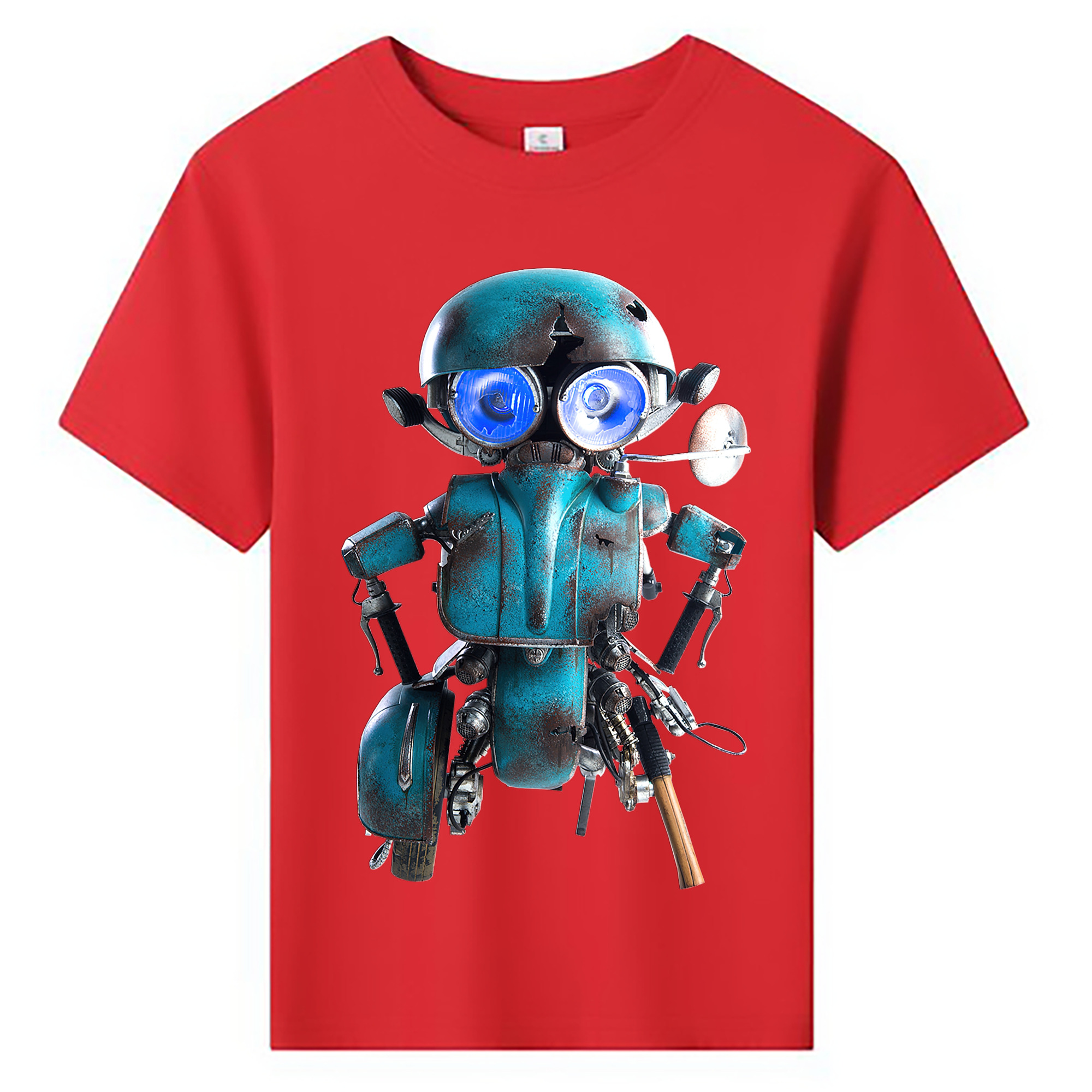 （画像用）  綿100％キッズTシャツ（フロントプリント）
