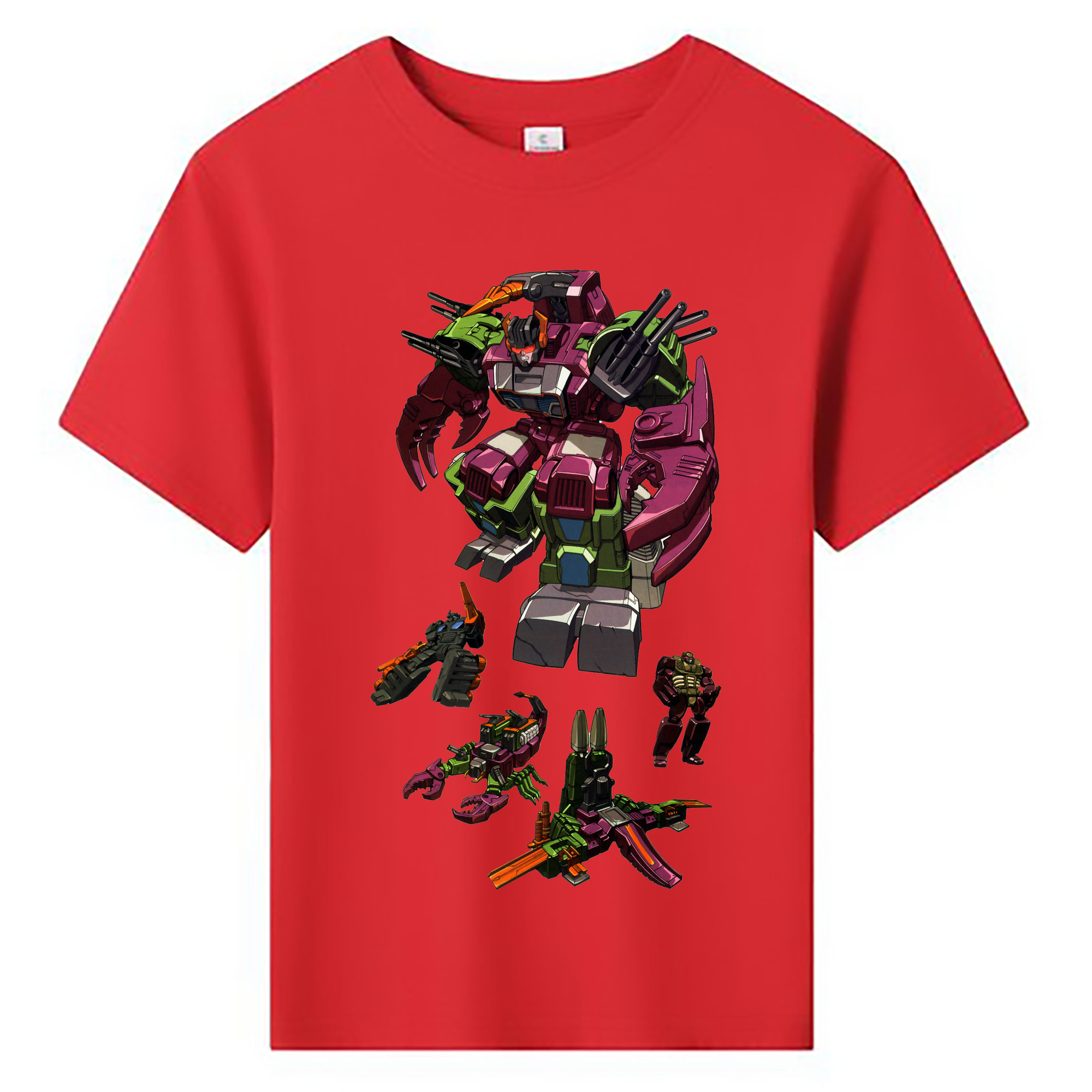 （画像用）  綿100％キッズTシャツ（フロントプリント）