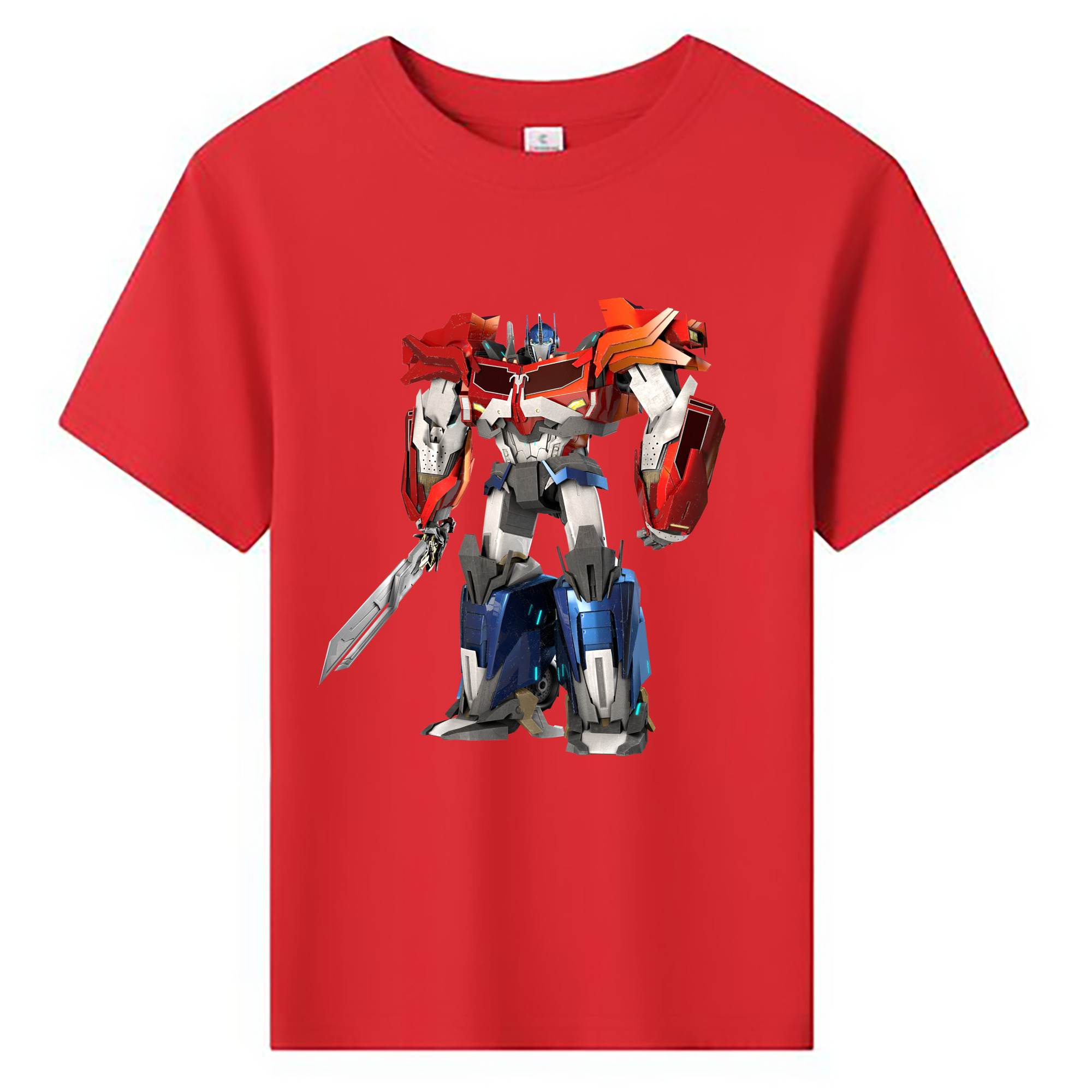（画像用）  綿100％キッズTシャツ（フロントプリント）