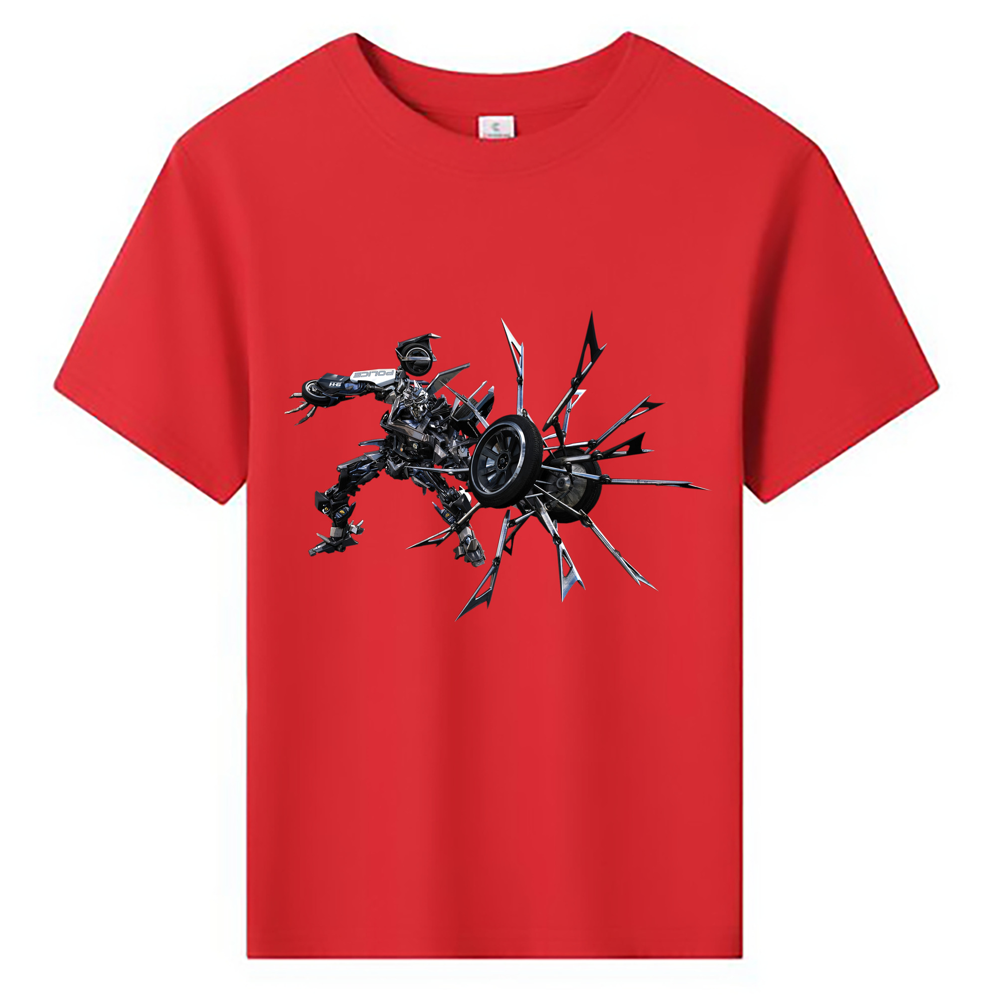 （画像用）  綿100％キッズTシャツ（フロントプリント）