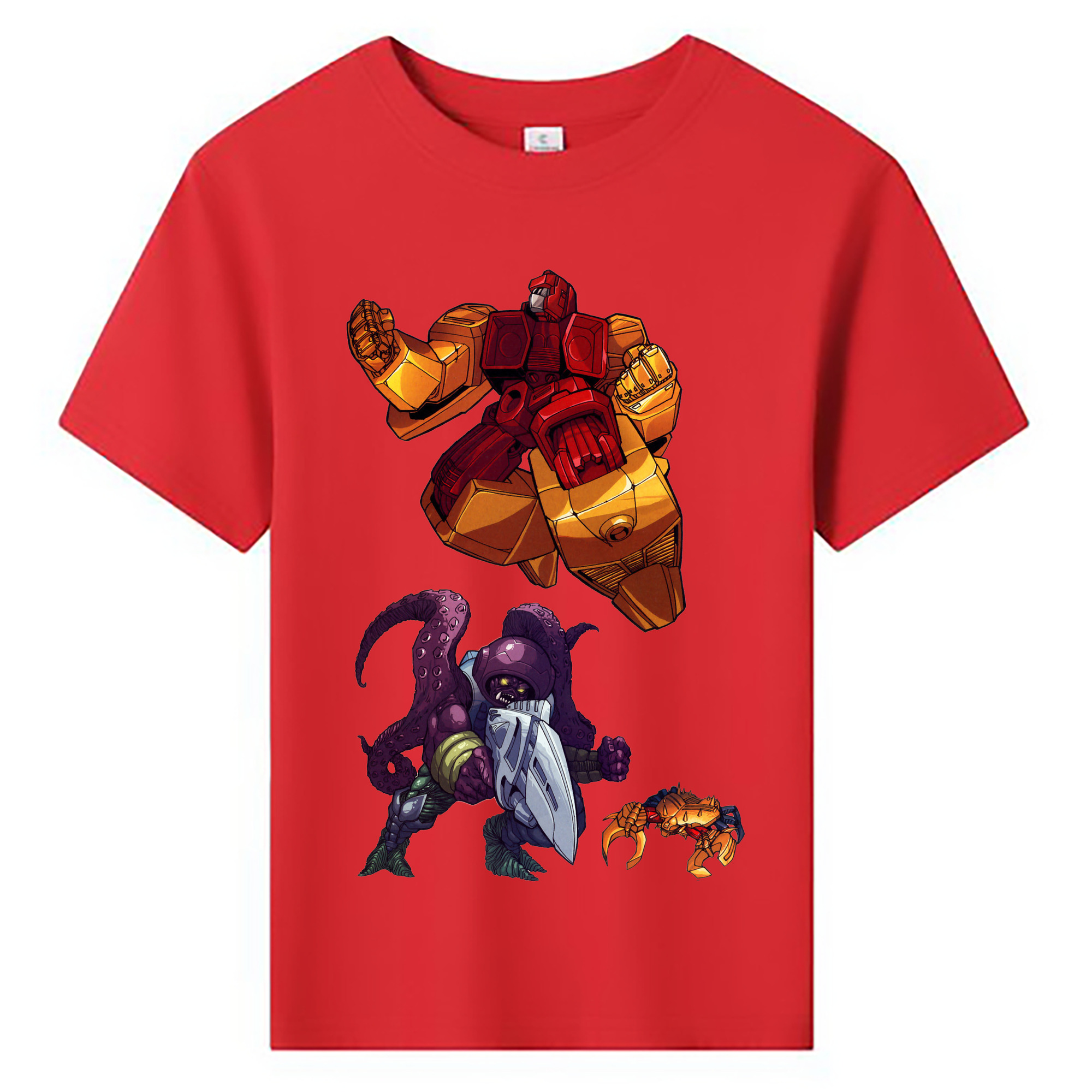 （画像用）  綿100％キッズTシャツ（フロントプリント）