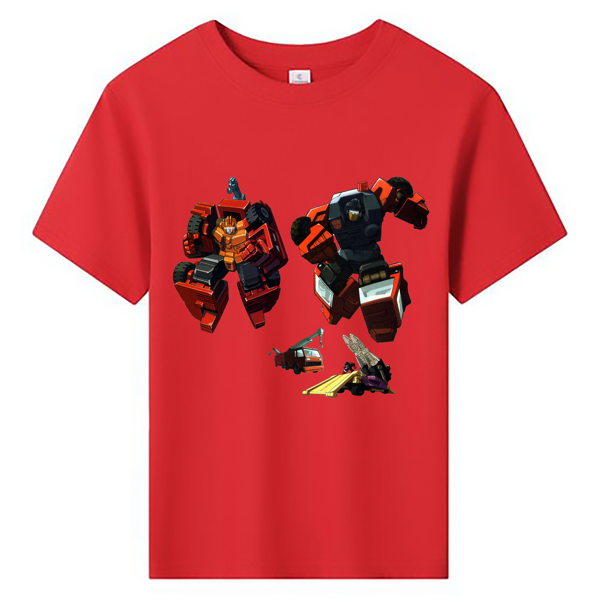 （画像用）  綿100％キッズTシャツ（フロントプリント）
