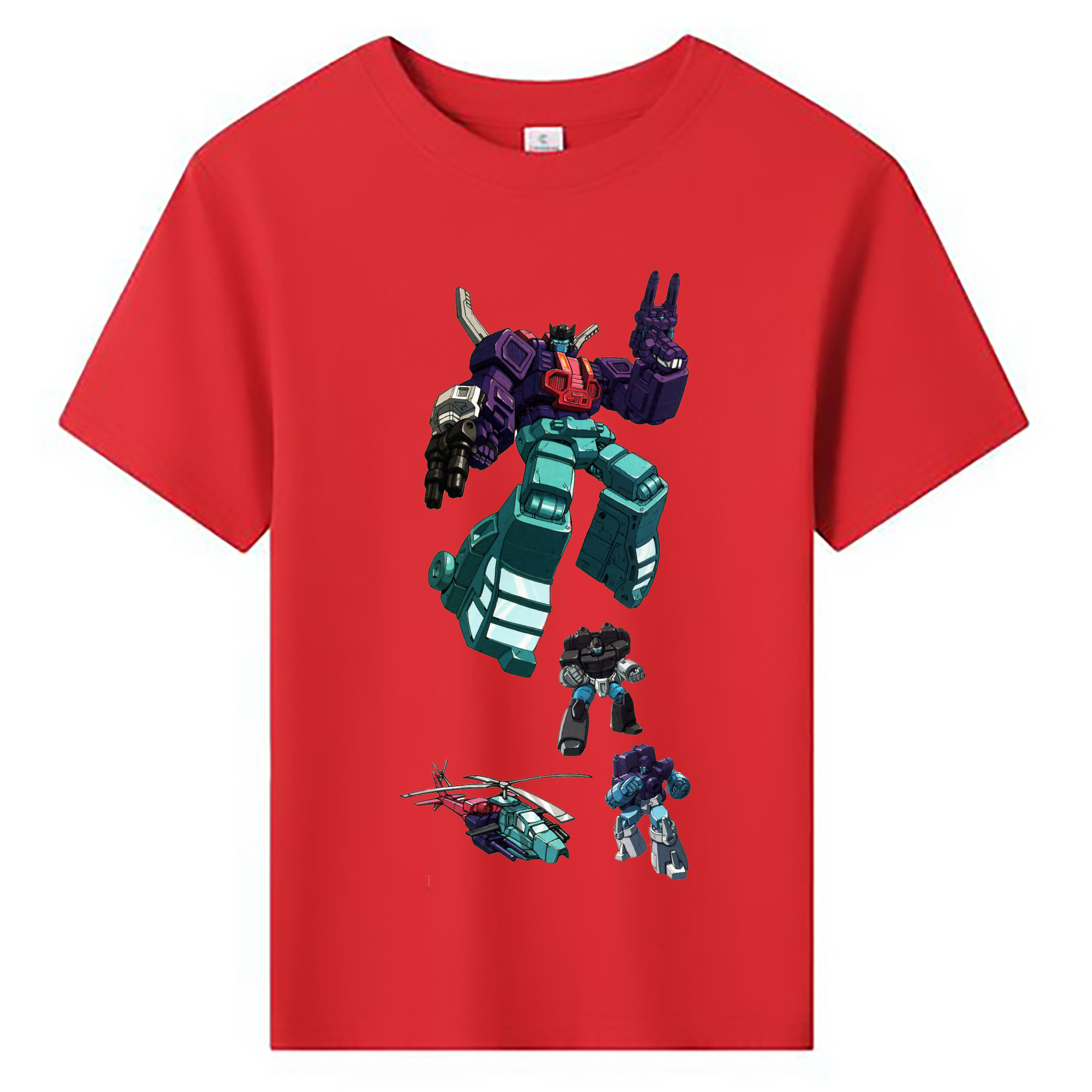（画像用）  綿100％キッズTシャツ（フロントプリント）