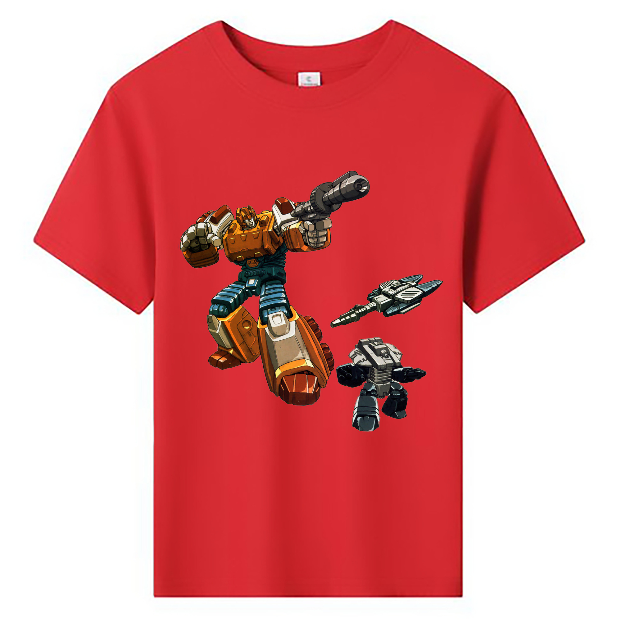 （画像用）  綿100％キッズTシャツ（フロントプリント）