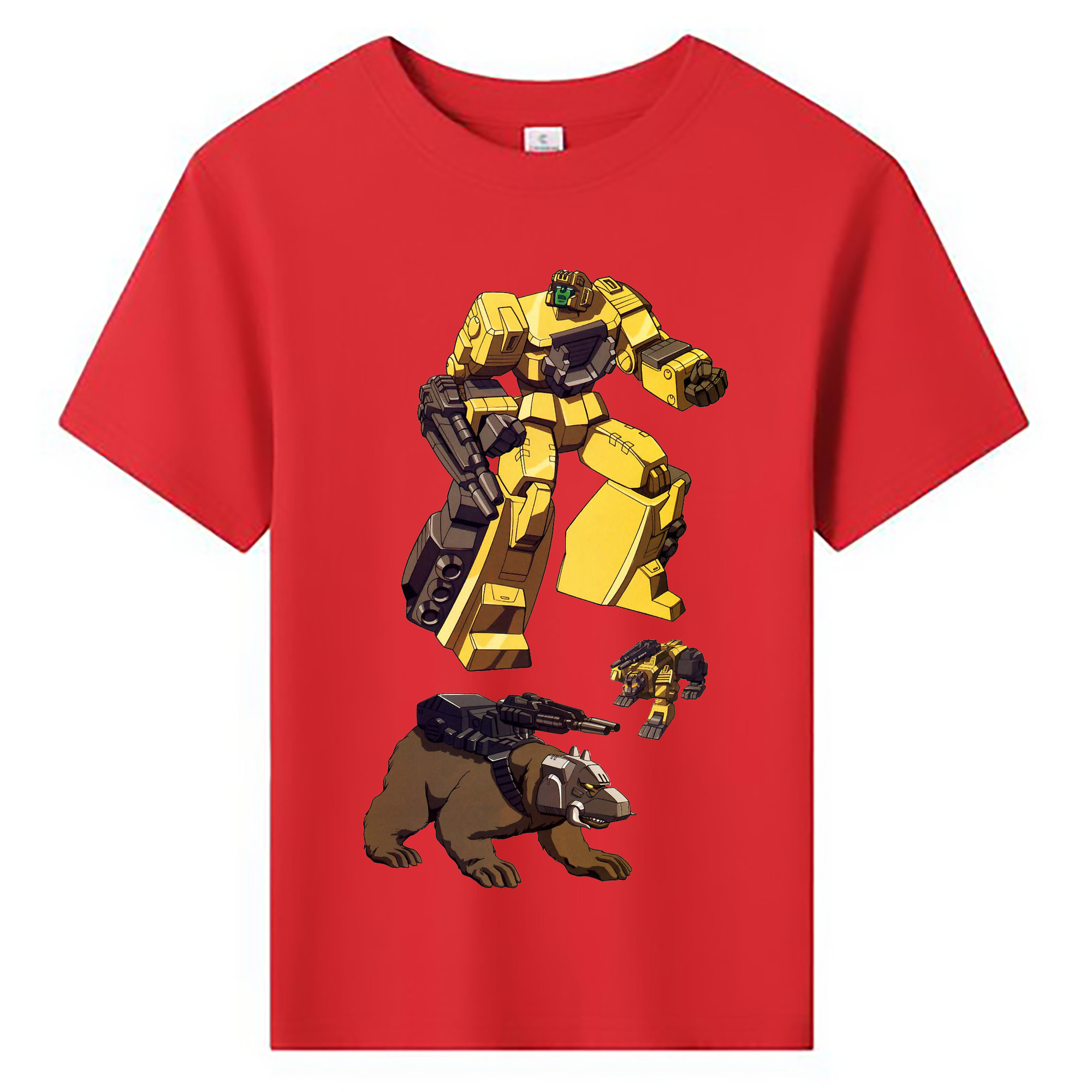 （画像用）  綿100％キッズTシャツ（フロントプリント）