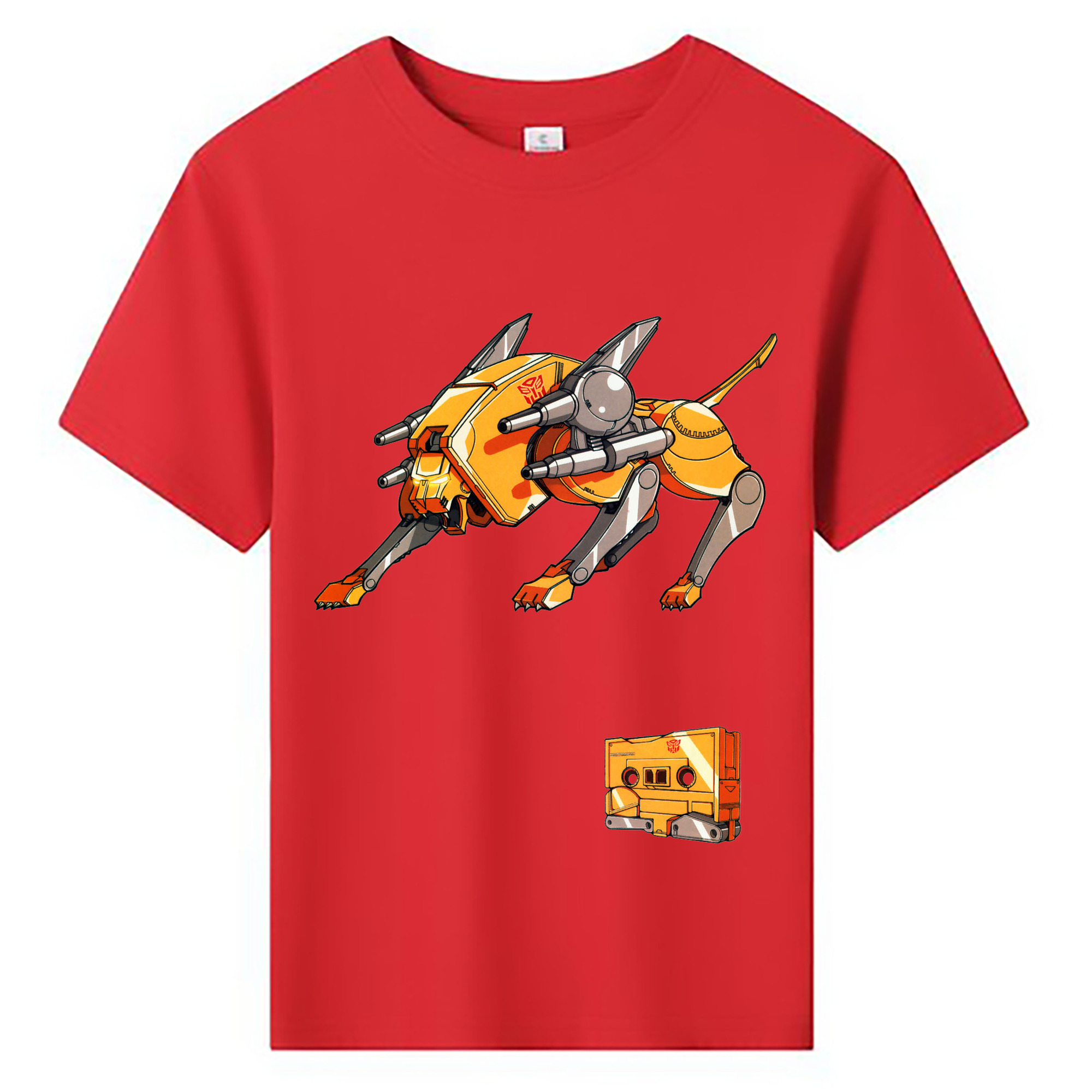 （画像用）  綿100％キッズTシャツ（フロントプリント）