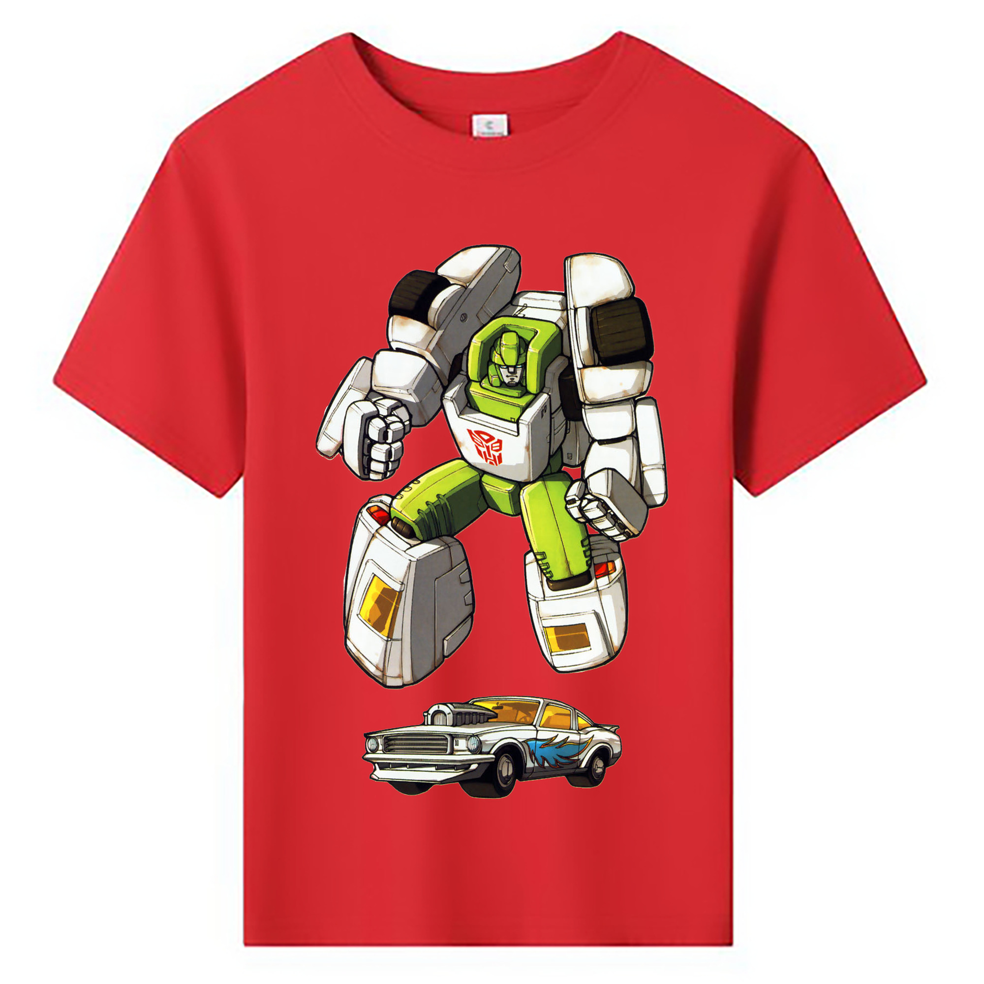 （画像用）  綿100％キッズTシャツ（フロントプリント）
