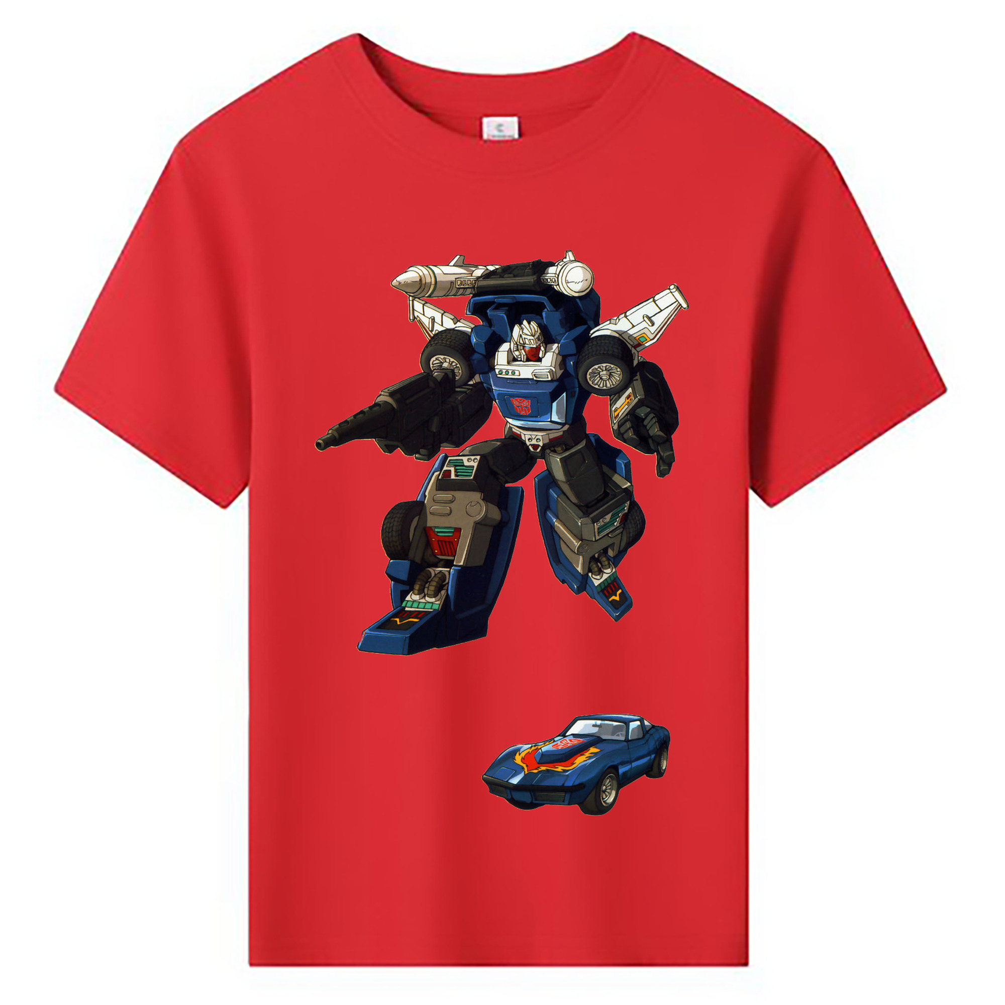 （画像用）  綿100％キッズTシャツ（フロントプリント）