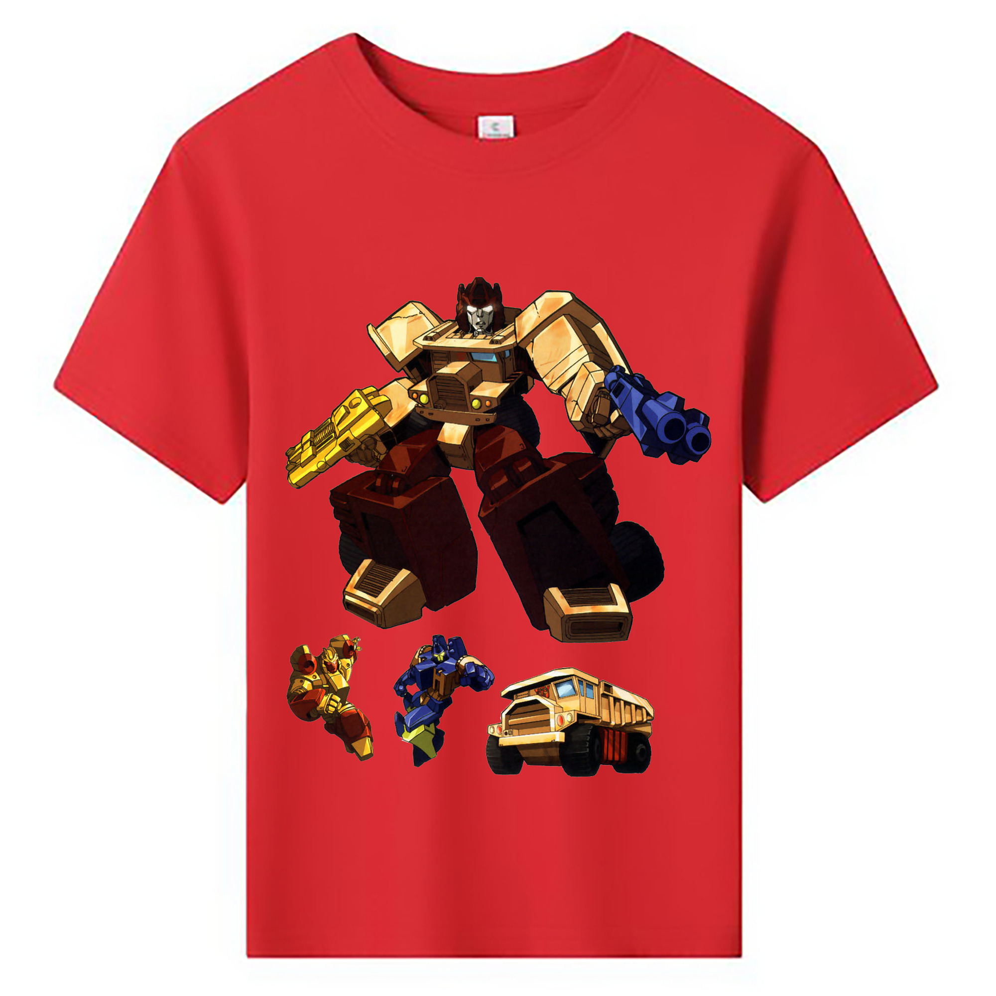 （画像用）  綿100％キッズTシャツ（フロントプリント）