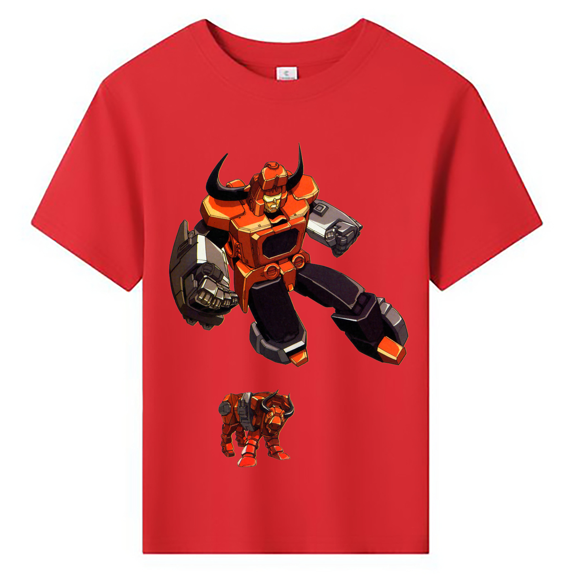（画像用）  綿100％キッズTシャツ（フロントプリント）