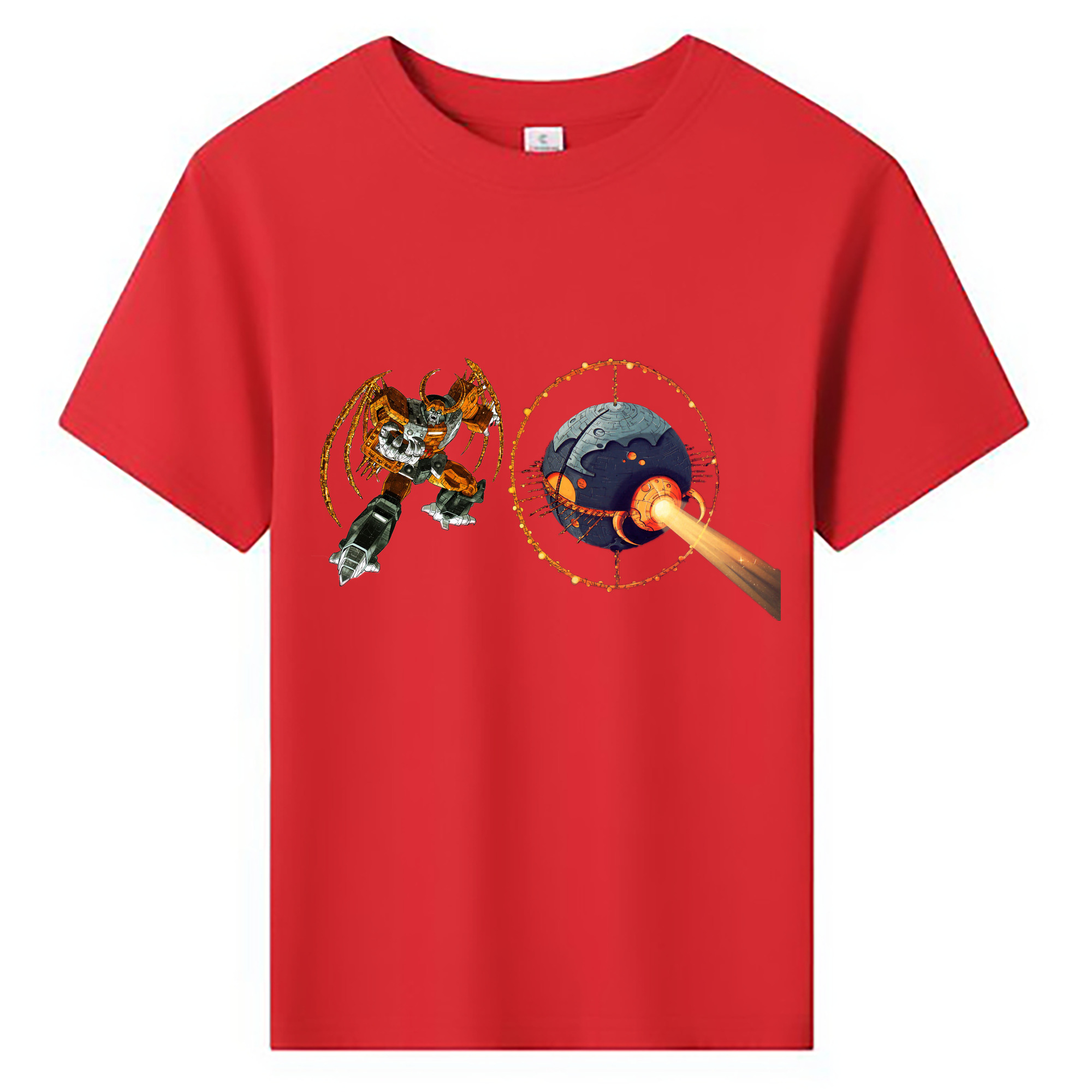（画像用）  綿100％キッズTシャツ（フロントプリント）