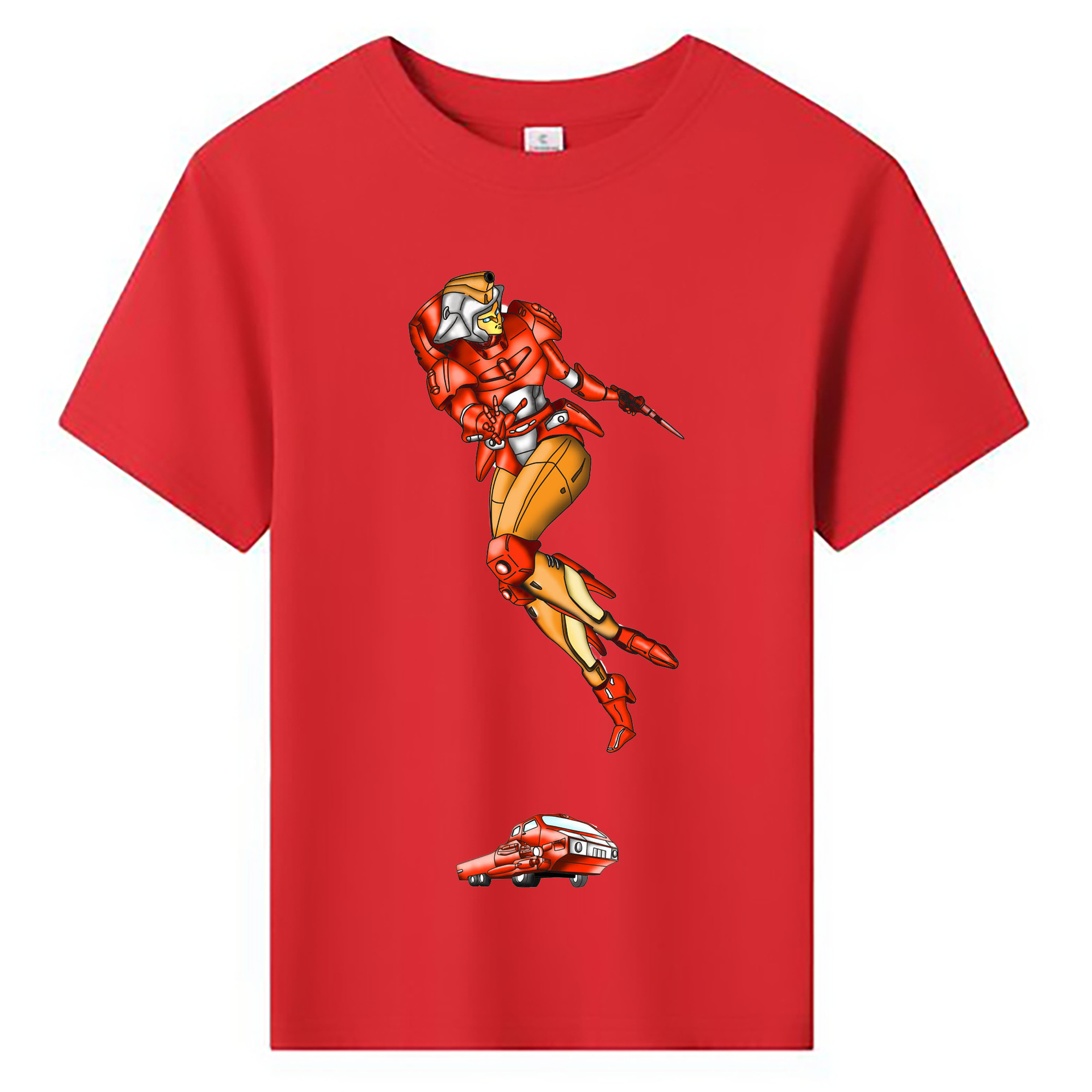 （画像用）  綿100％キッズTシャツ（フロントプリント）