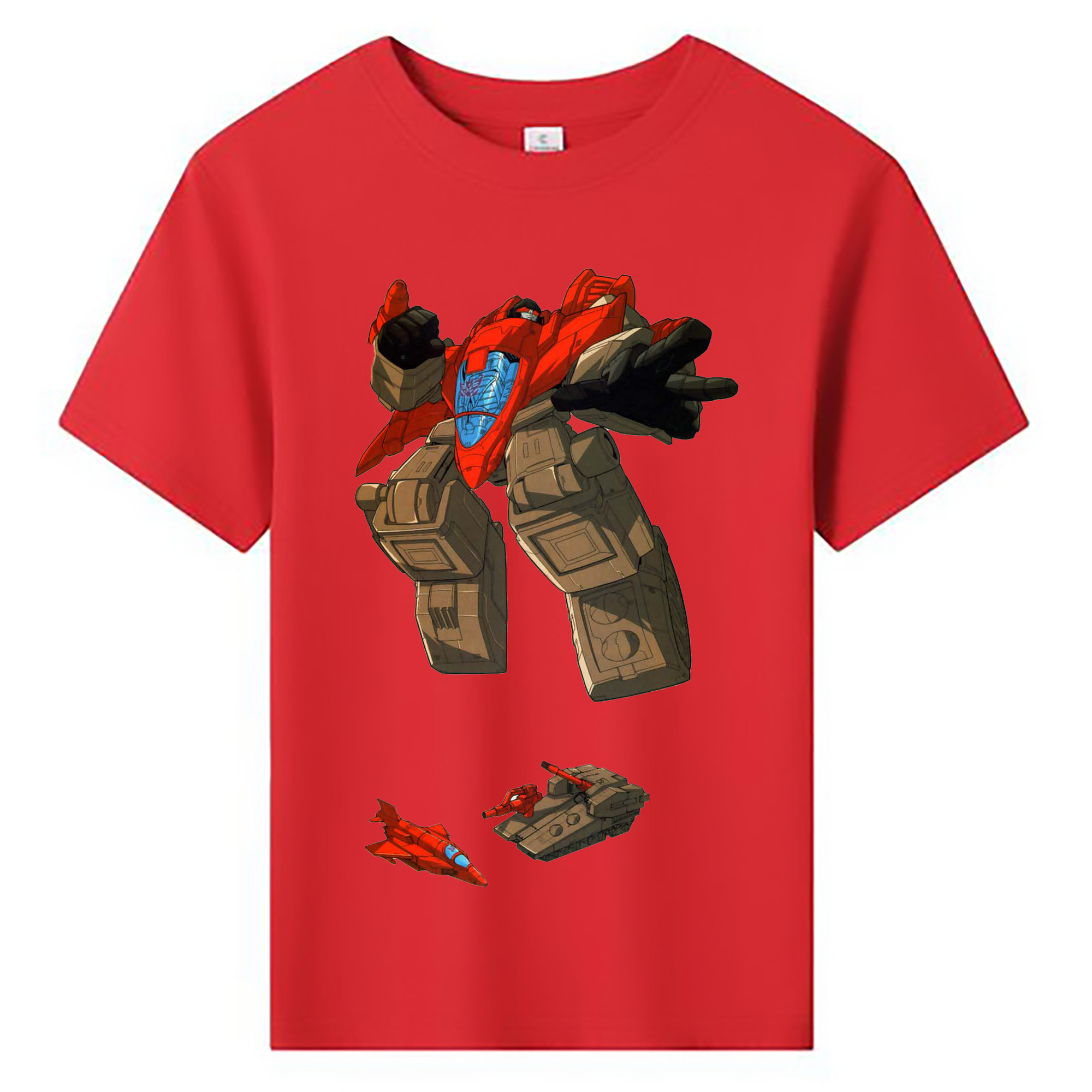 （画像用）  綿100％キッズTシャツ（フロントプリント）