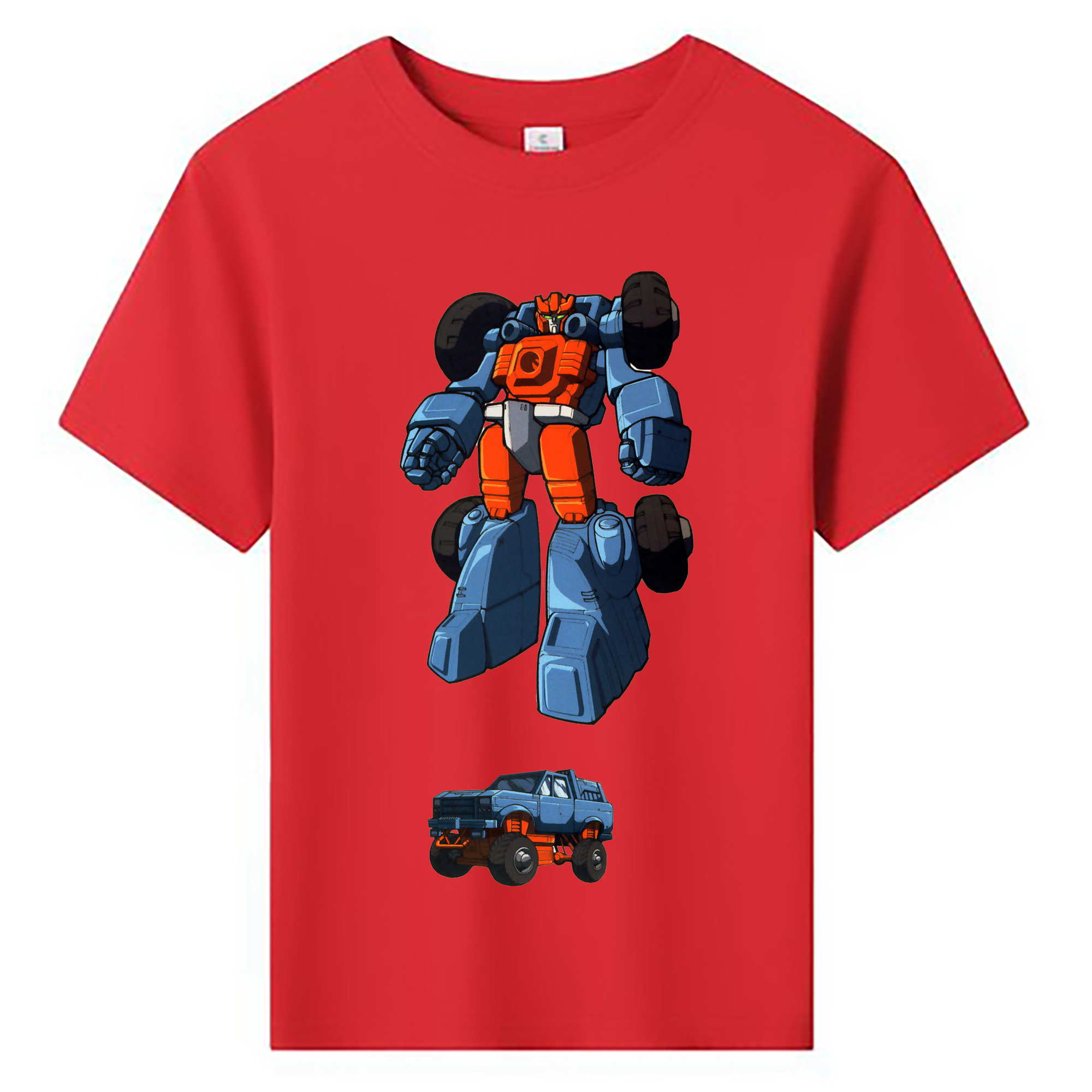 （画像用）  綿100％キッズTシャツ（フロントプリント）